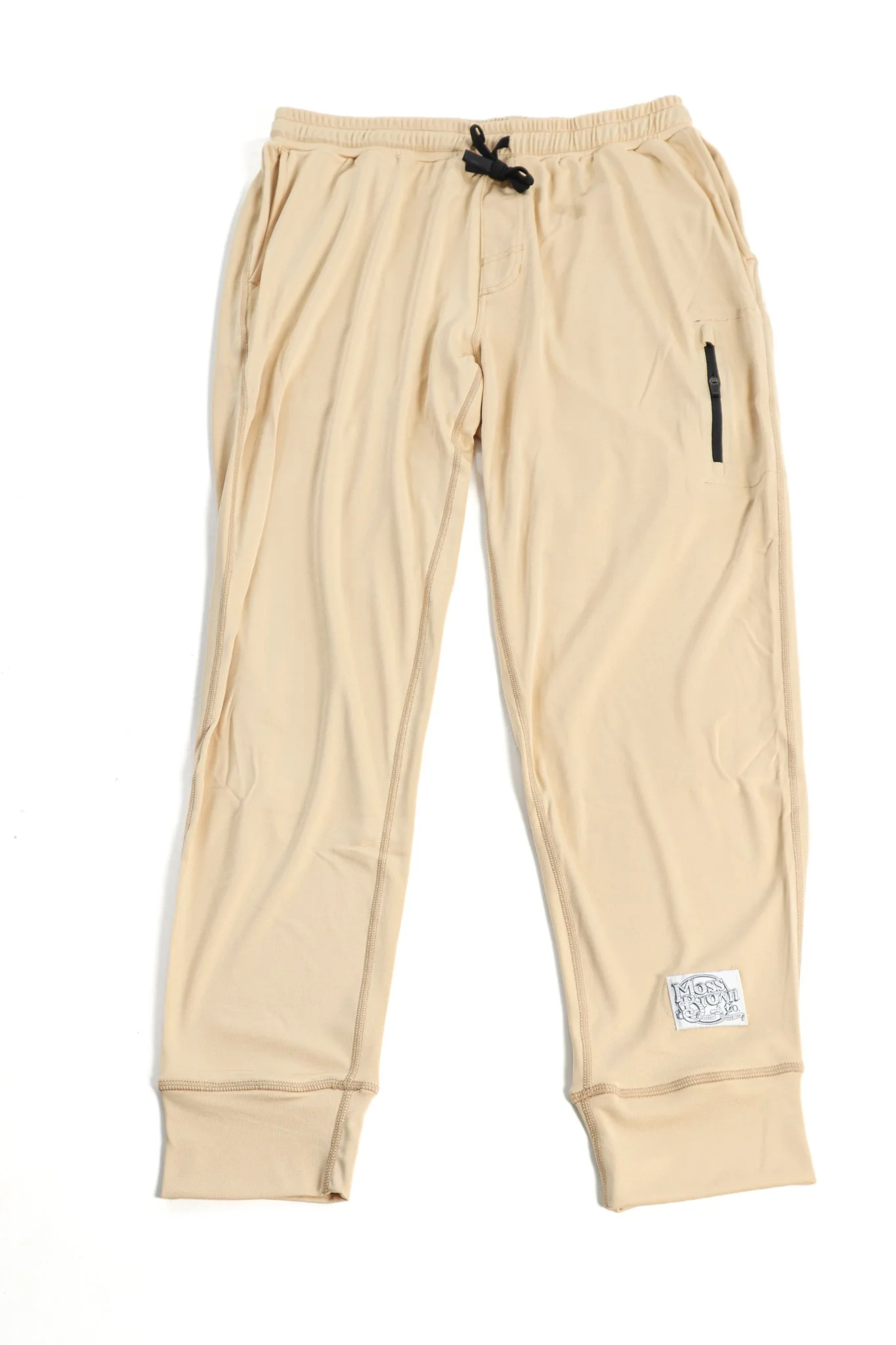 Pale Beige Jogger Sweatpants