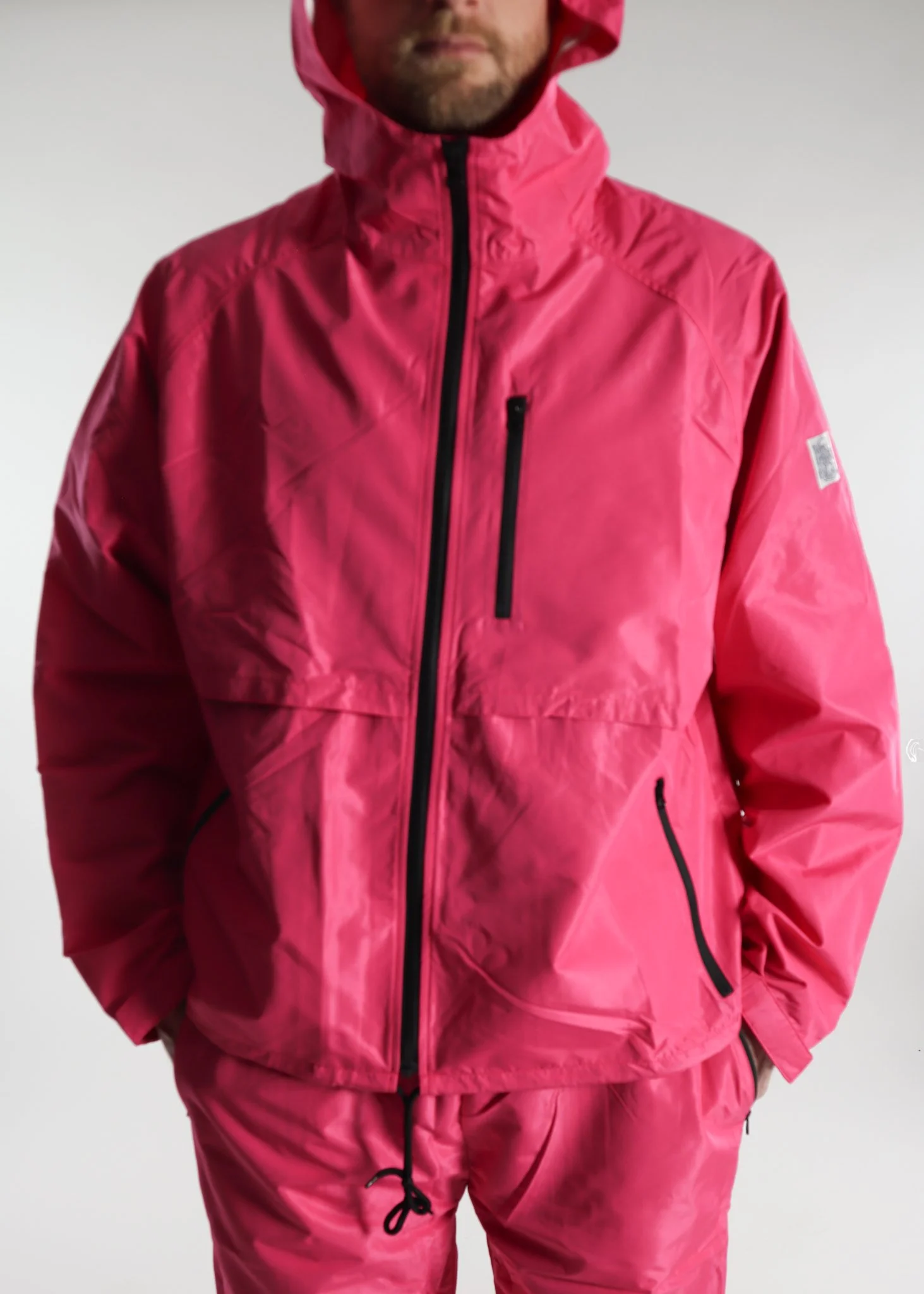 Tracksuit- Bright Pink 10-Miler- Hooded — Moss Brown Co