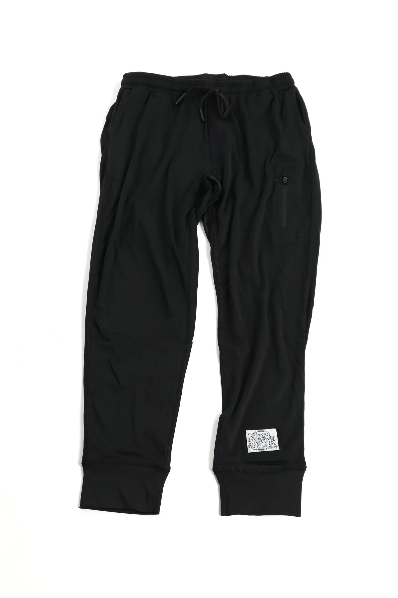 Midnight Black Jogger Sweatpants