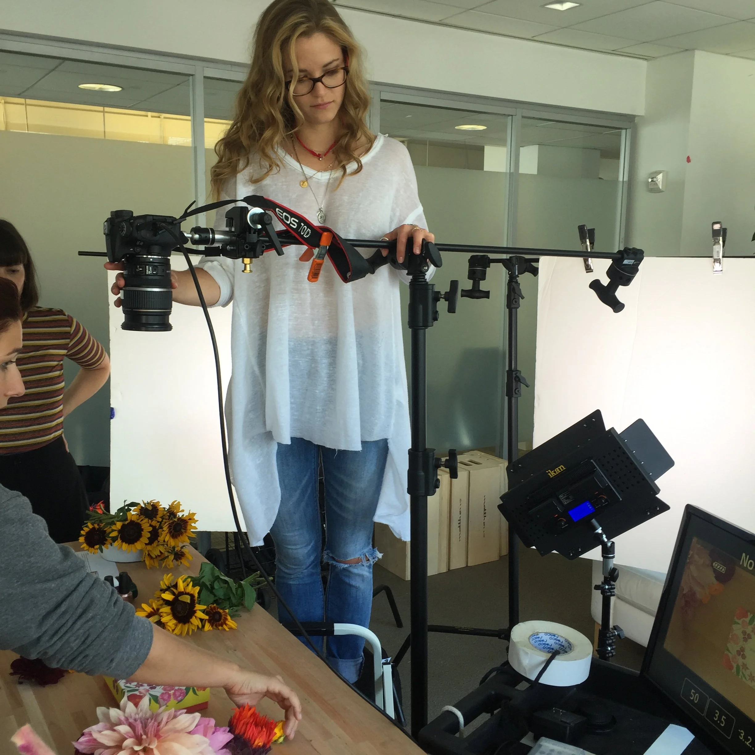 Filming Motion Stop Birchbox Commercial