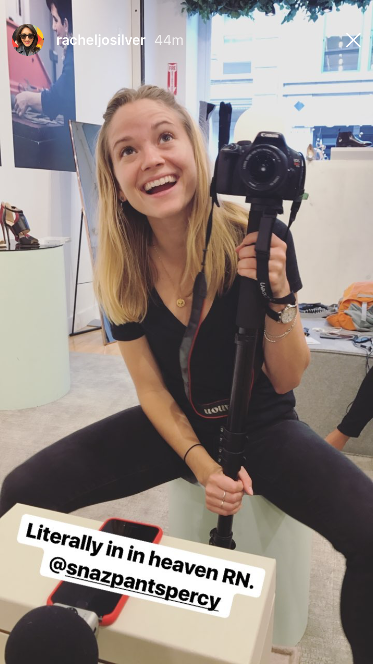 Filming Social Media Content for LovestoriesTV