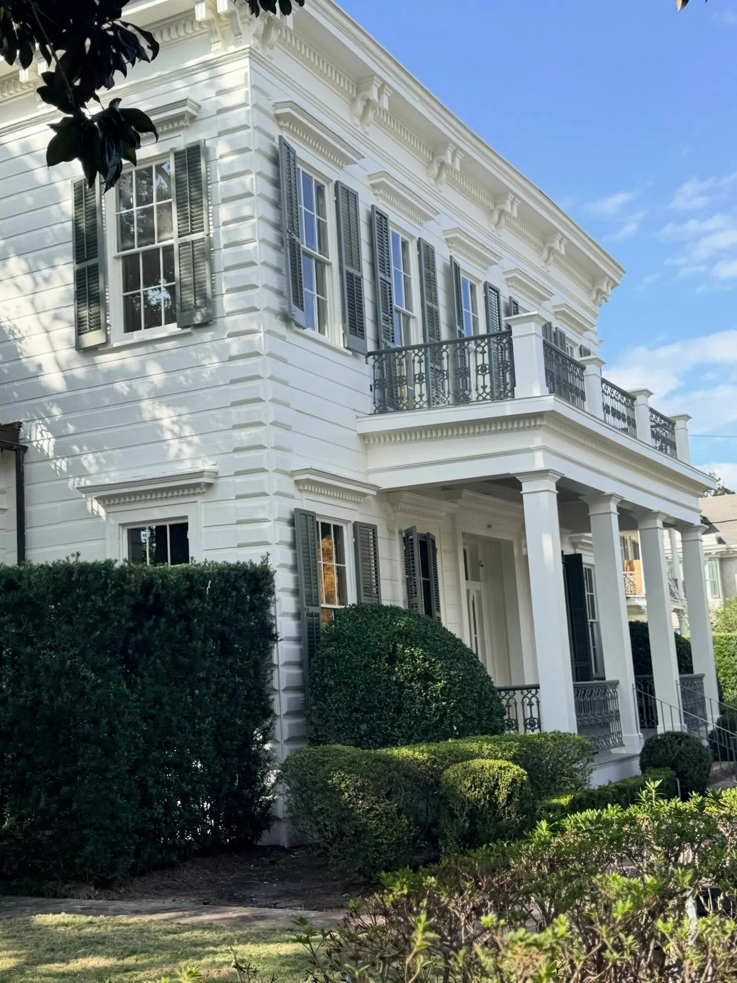 I could live in one of these Garden District homes. It does seem like almost all of the are being renovated.