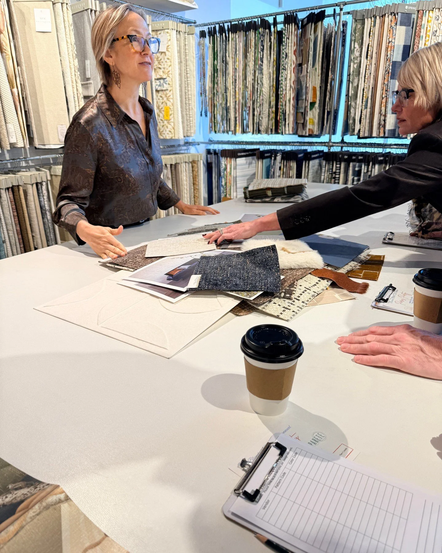 Lovely time at Blended Blue today seeing some of their new collections. So many beautiful things!