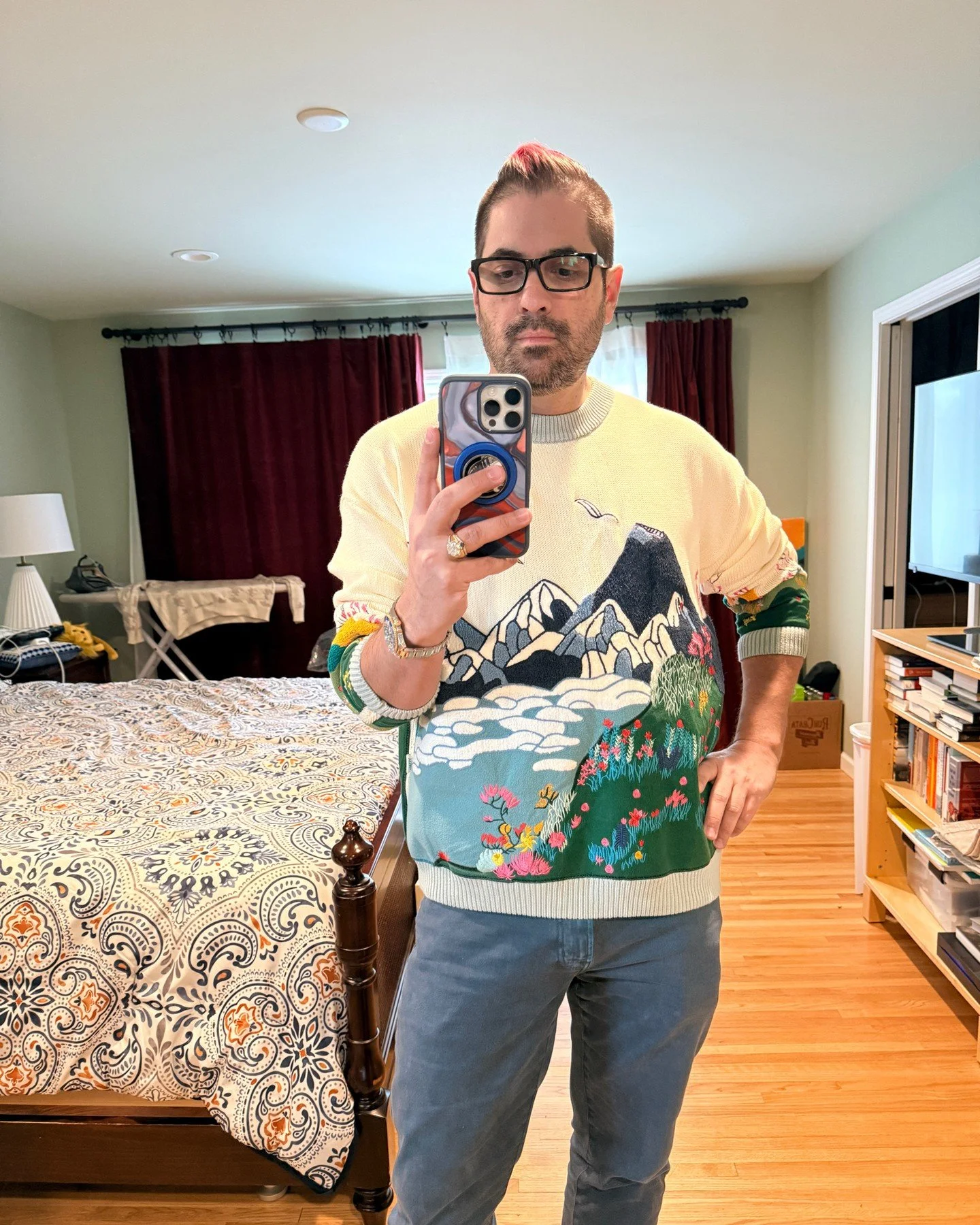 My Yitai sweaters finally arrived. I&rsquo;m in love.