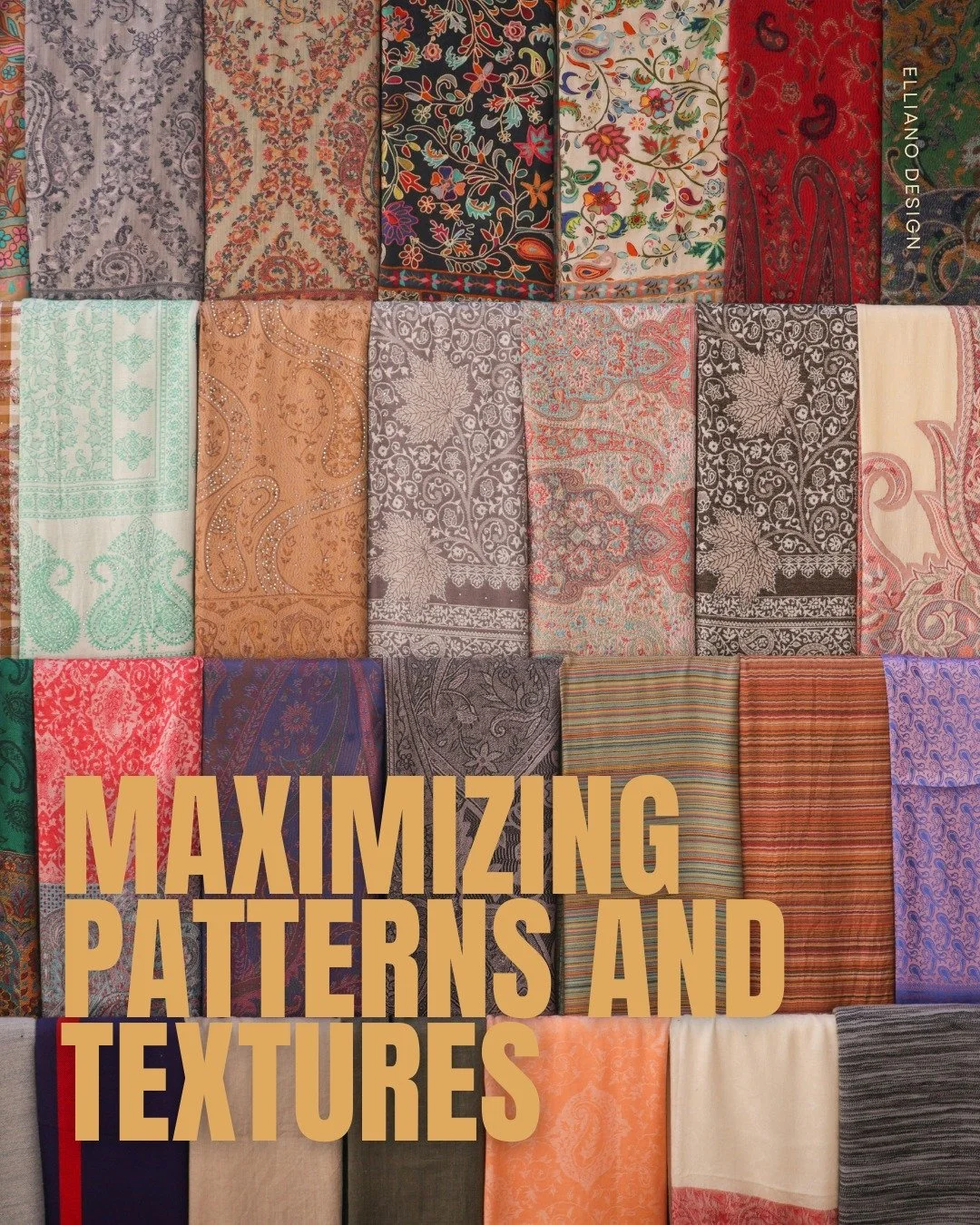 How to Maximize Patterns &amp; Textures

Maximizing patterns and textures isn&rsquo;t about filling a room with bold prints. It&rsquo;s about creating depth that feels intentional, layered, and emotionally grounded.

1: Anchor the space with depth.
S