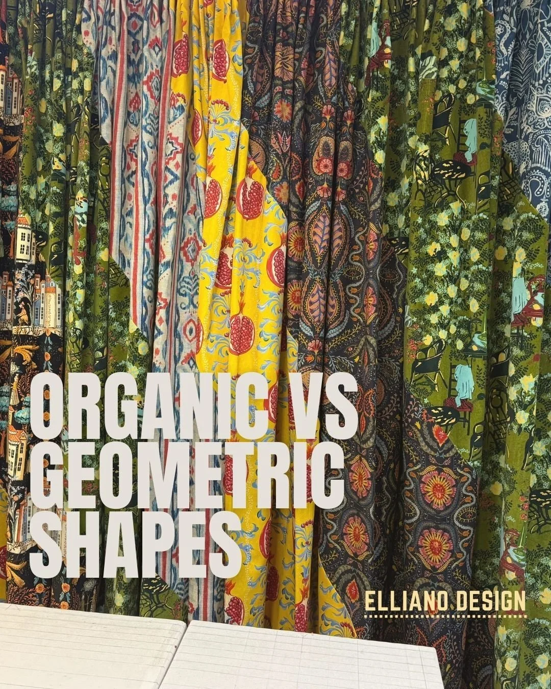 Every space tells a story through shape.

Organic forms like curved sofas, rounded mirrors, fluid drapery, sculptural lighting, bring softness and movement into a room. They feel natural, intuitive, and calming. Inspired by nature, these shapes creat