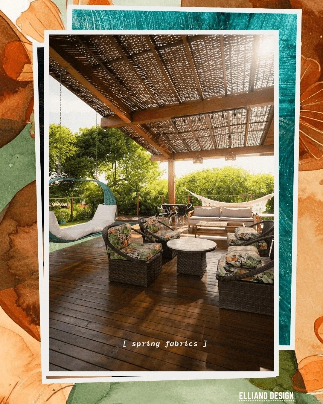 Spring isn&rsquo;t just a season, it&rsquo;s an invitation.

An invitation to open the doors, soften the palette, and let indoor comfort spill outward. Outdoor living should feel like a natural extension of your interior; layered, intentional, and be