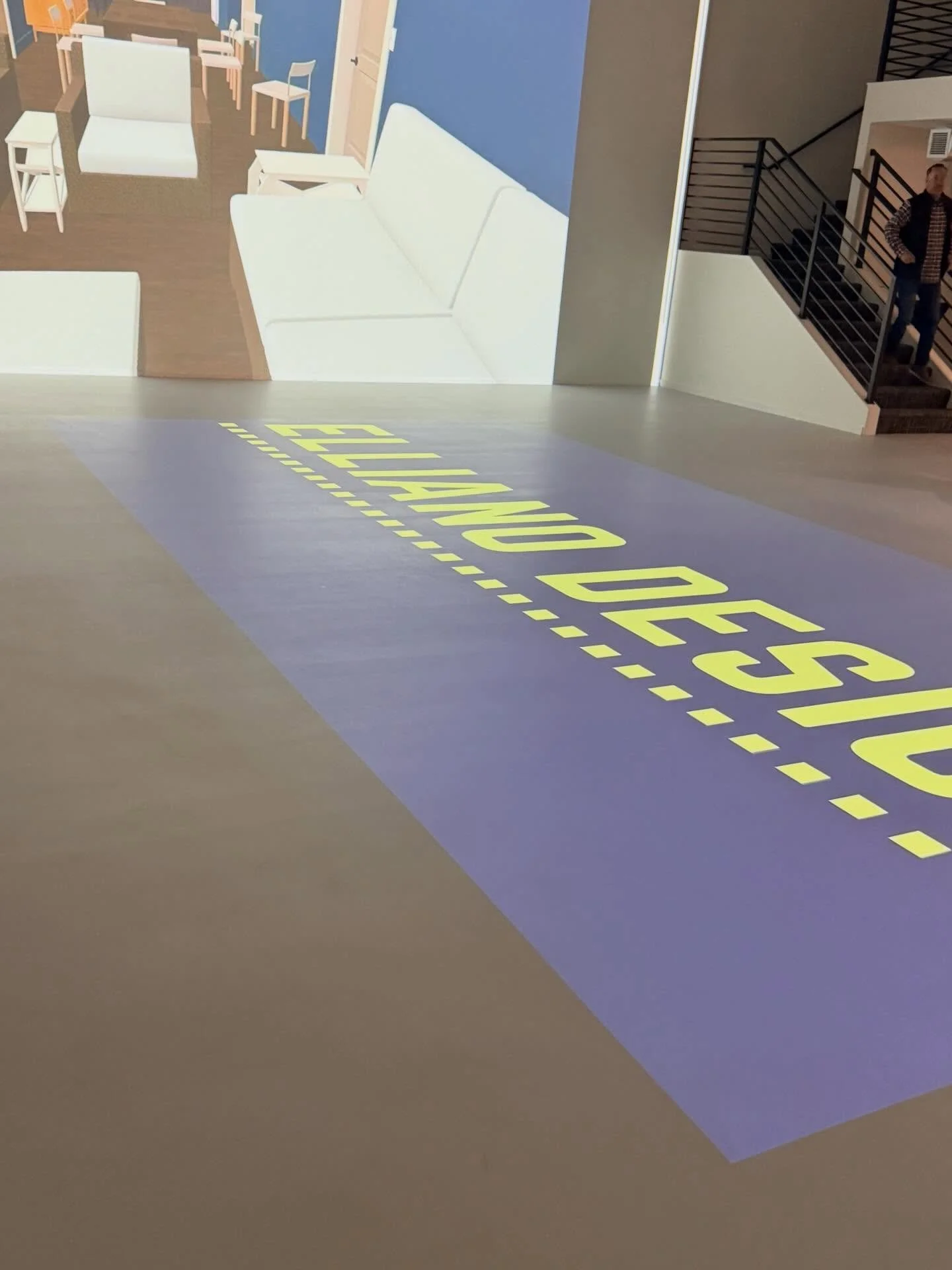 Great time seeing the new technology at @walkyourplansmn today. Super cool to see an entire layout, full size. Can&rsquo;t wait to use this on a project soon. #interiordesign #interiordesignminneapolis #walkyourplans #remodel #newbuilds