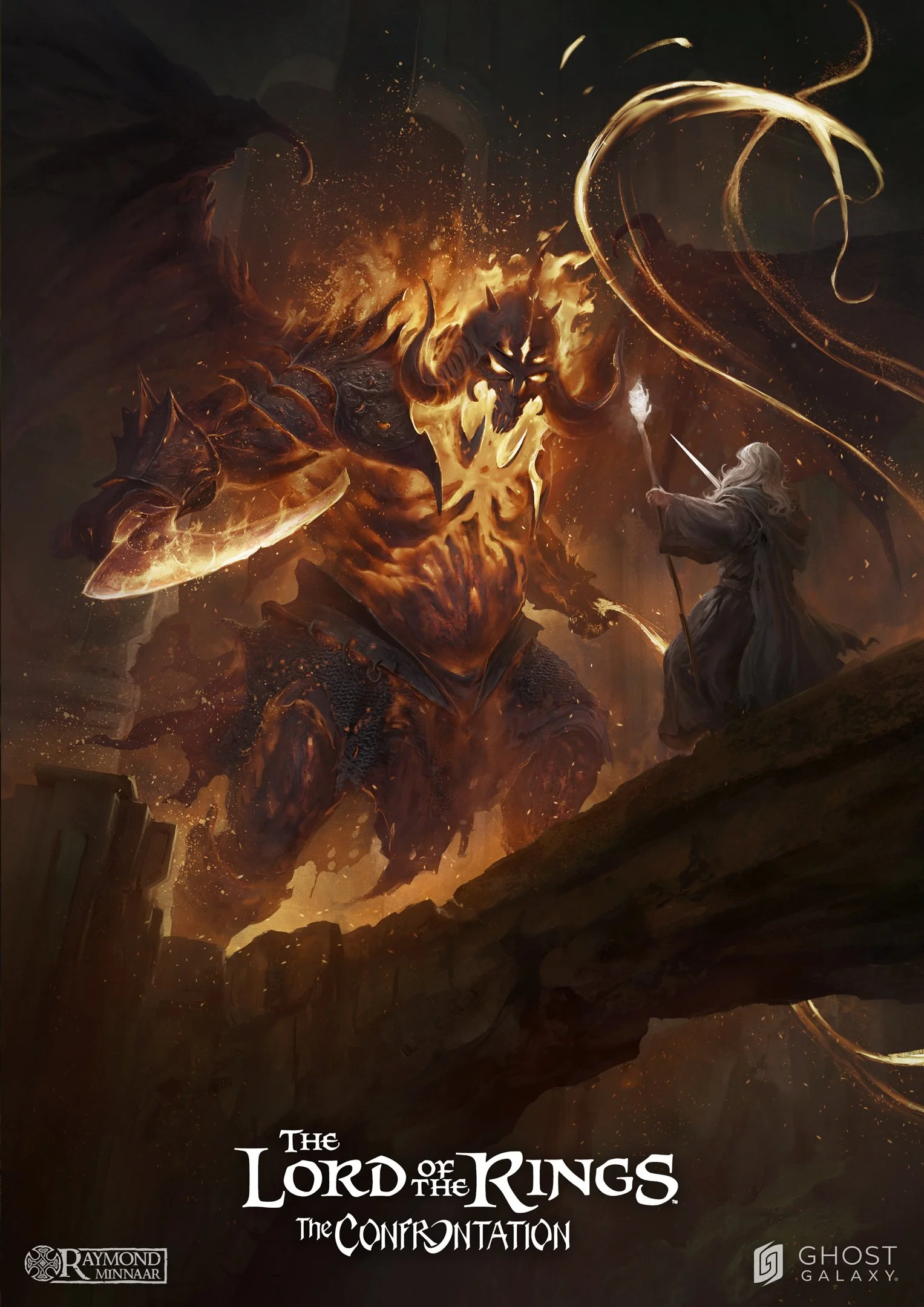The-Lord-of-the-Rings_The-Confrontation_Noble-Sacrifice_Raymond-Minnaar.jpg