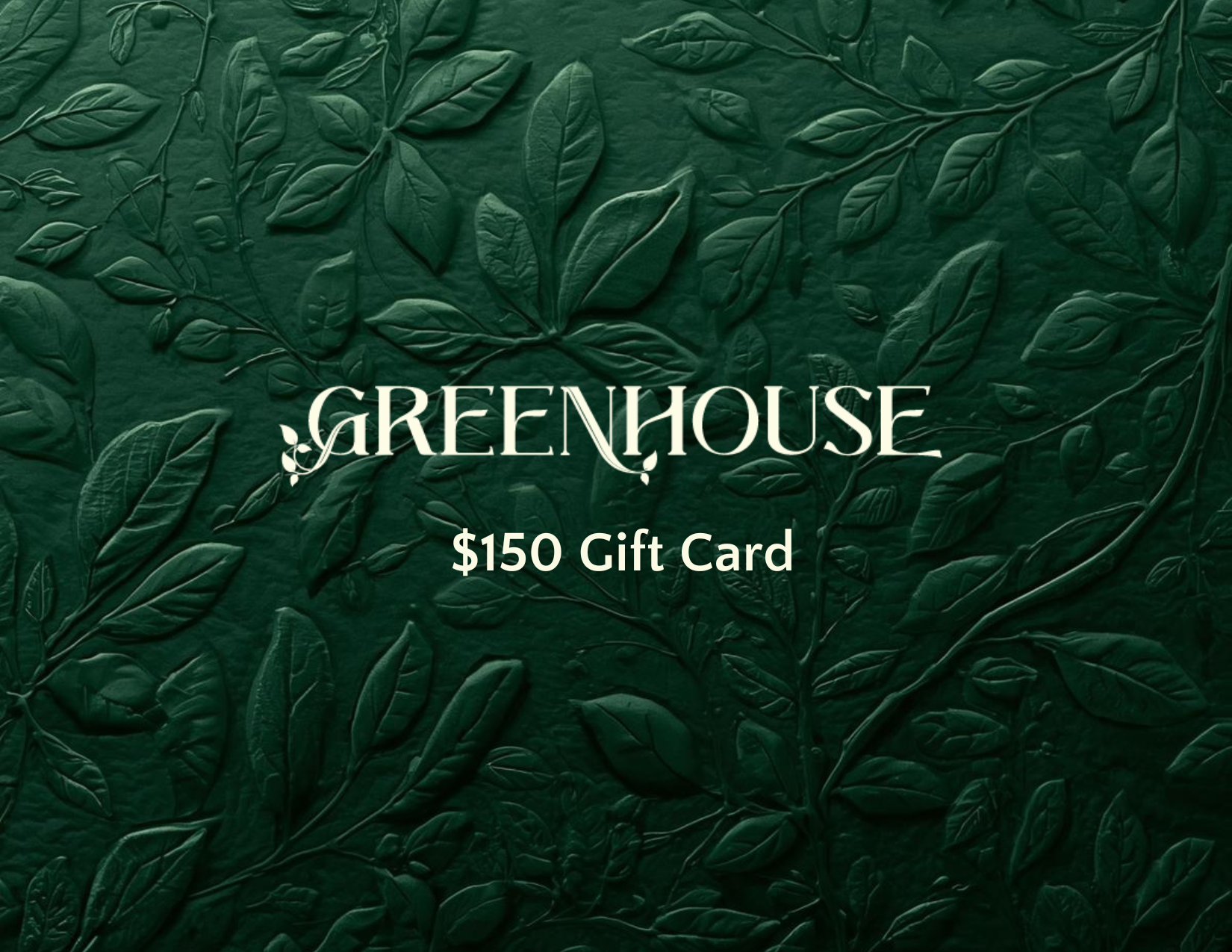 Greenhouse Restaurant Gift Card