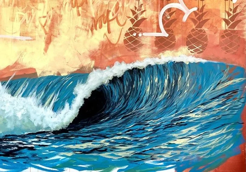 MURAL: Pynapl Surf Co. 