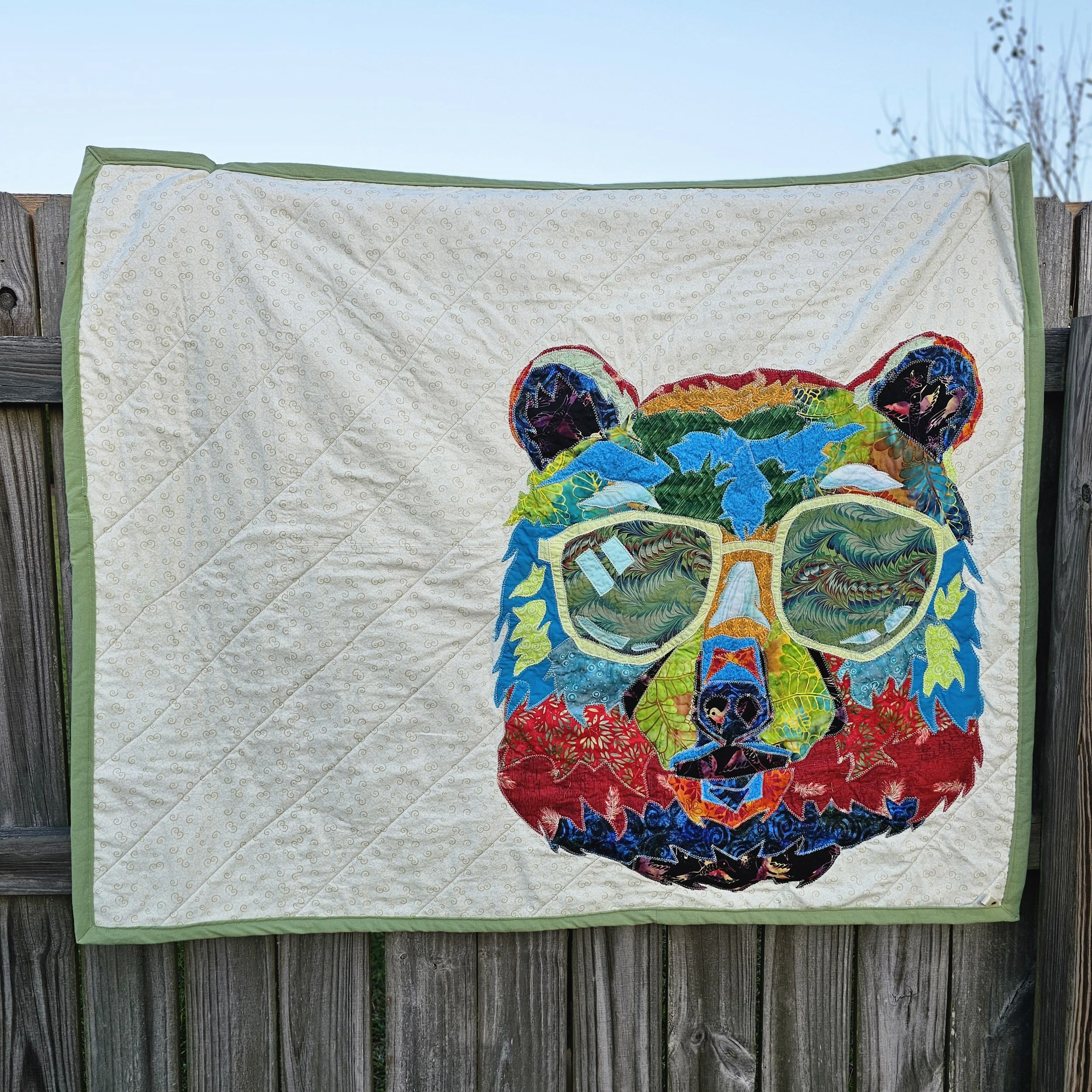Beary Cool Functional Art Quilt