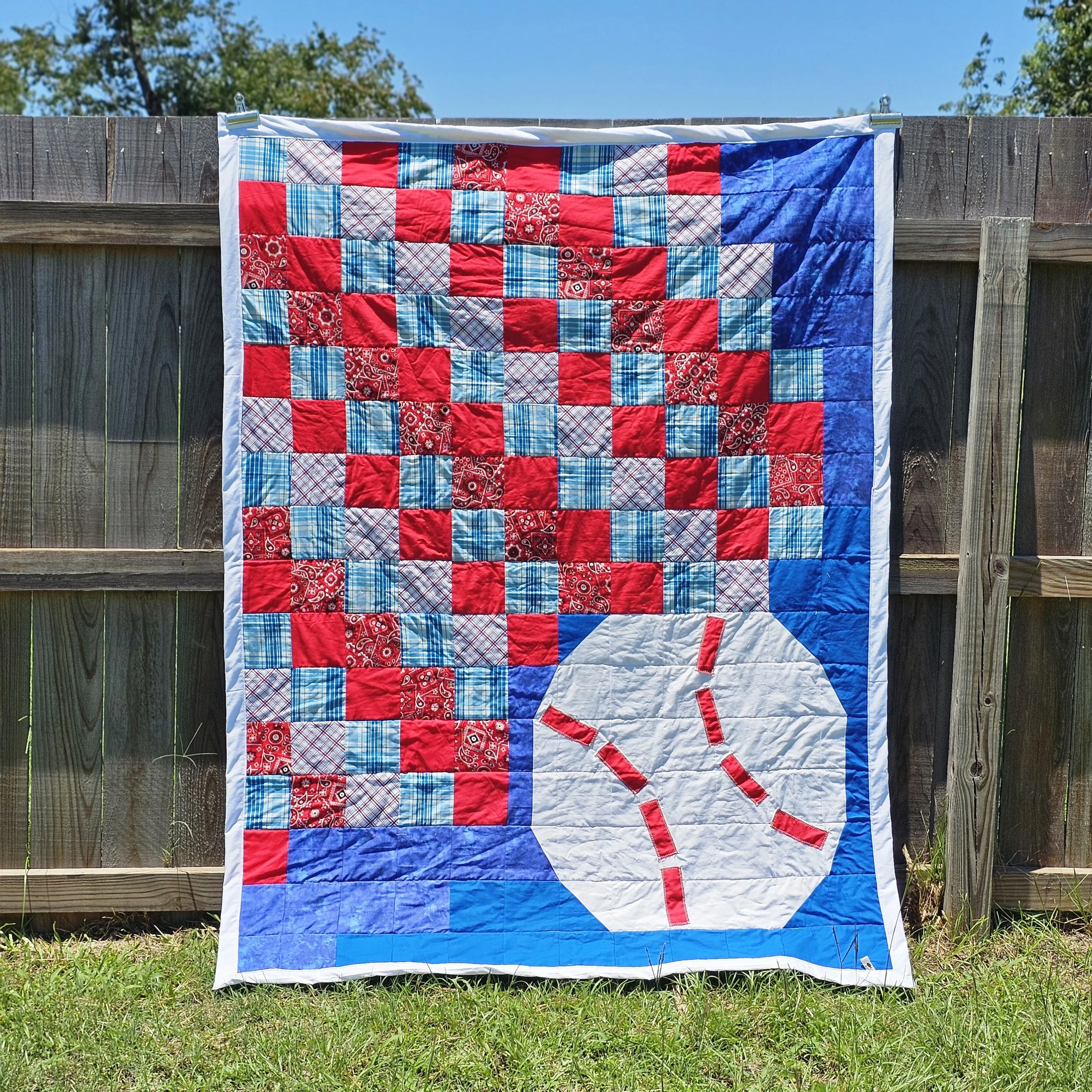 Made to Order: Big Bro Baseball Quilt