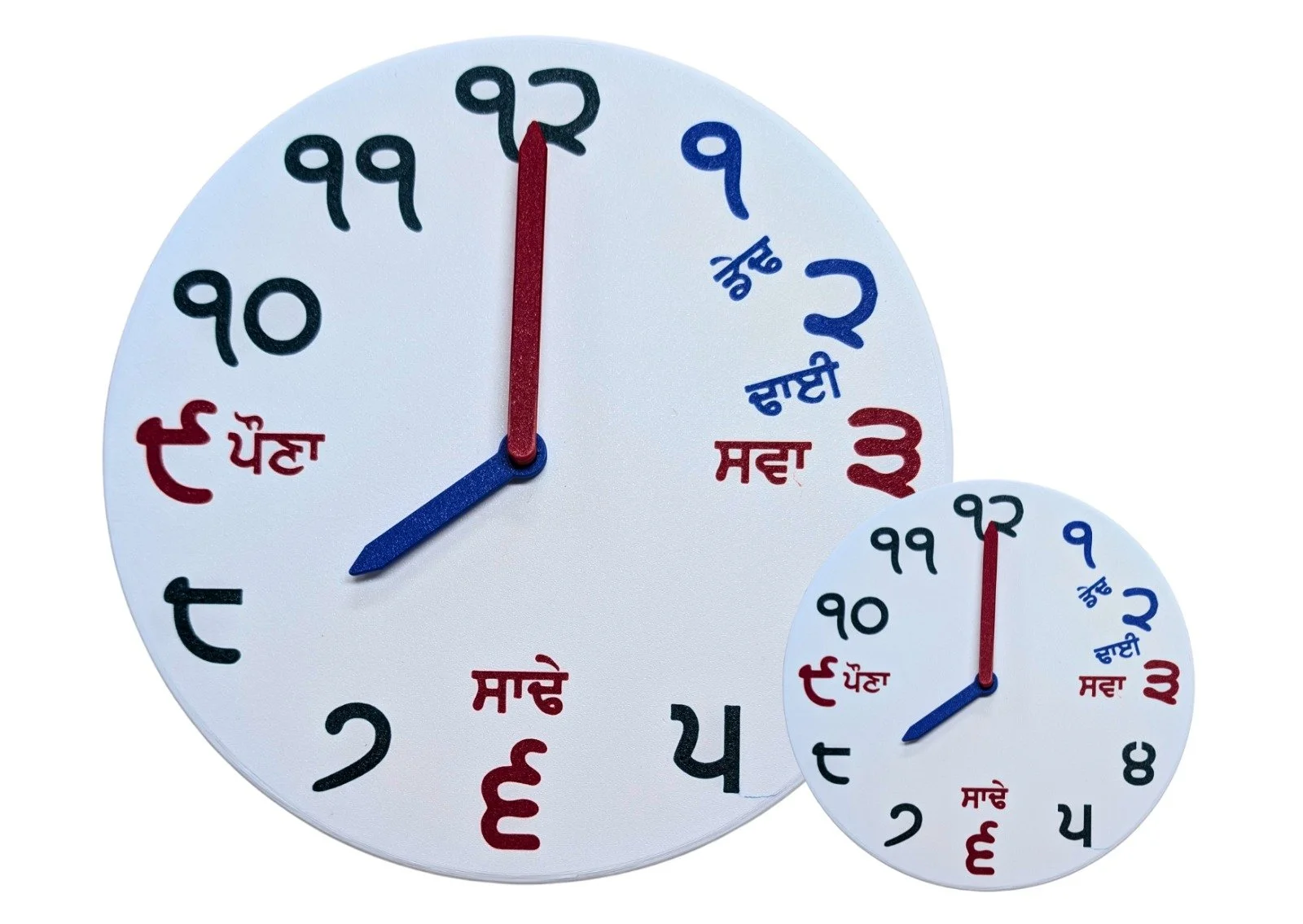 Punjabi Clock - Teaching aide