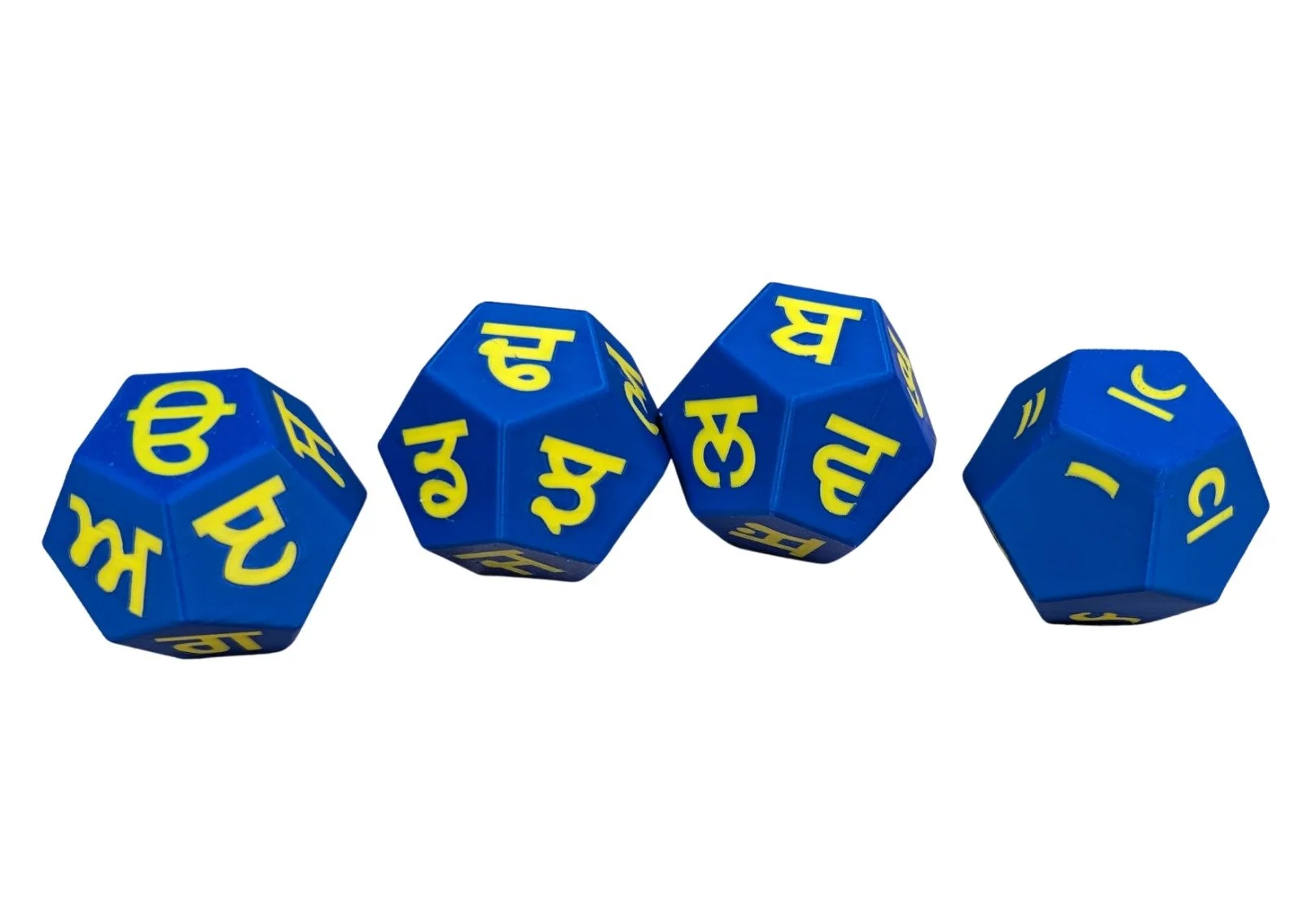 Gurmukhi Dice Set D12