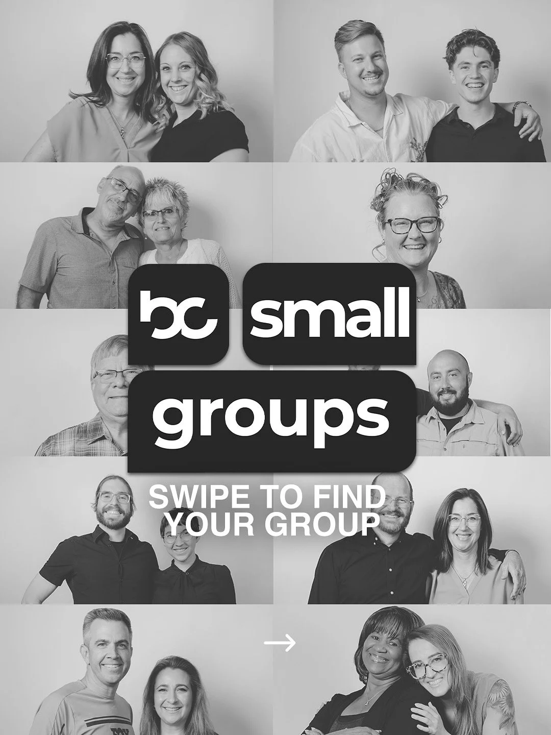 Comment &ldquo;Group&rdquo; to be sent the link to join a small group!

We are beyond excited for small groups launch! Small groups are such a beautiful picture of discipleship in action. They&rsquo;re a way to get plugged into community, build real 