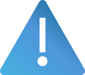 Blue hourglass with a black and blue background