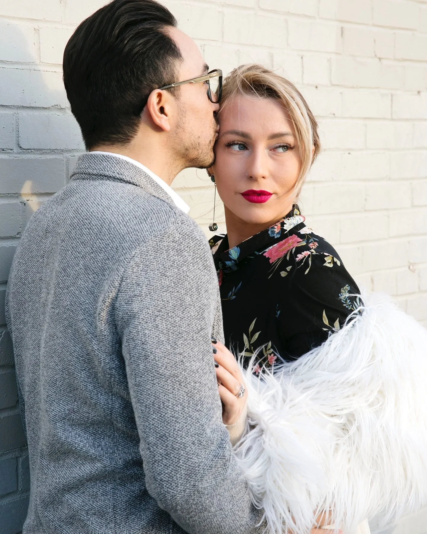 Leona &amp; David.

Don&rsquo;t have any fur-babies yet? It&rsquo;s okay. We still got you! 

Book now to get some beautiful photos of yourself and your partner! #pawtraitstudio 

#couplesportrait #coupleportraits #engagementsessions #preweddingshoot