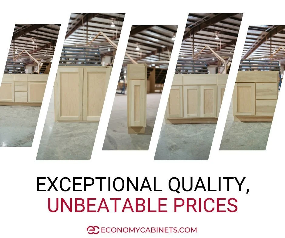 Transform your space without breaking the bank! 

Discover exceptional quality and unbeatable prices with our unfinished cabinets, ready for your personal touch!

#homemakeover #unfinishedcabinets #budgetfriendly