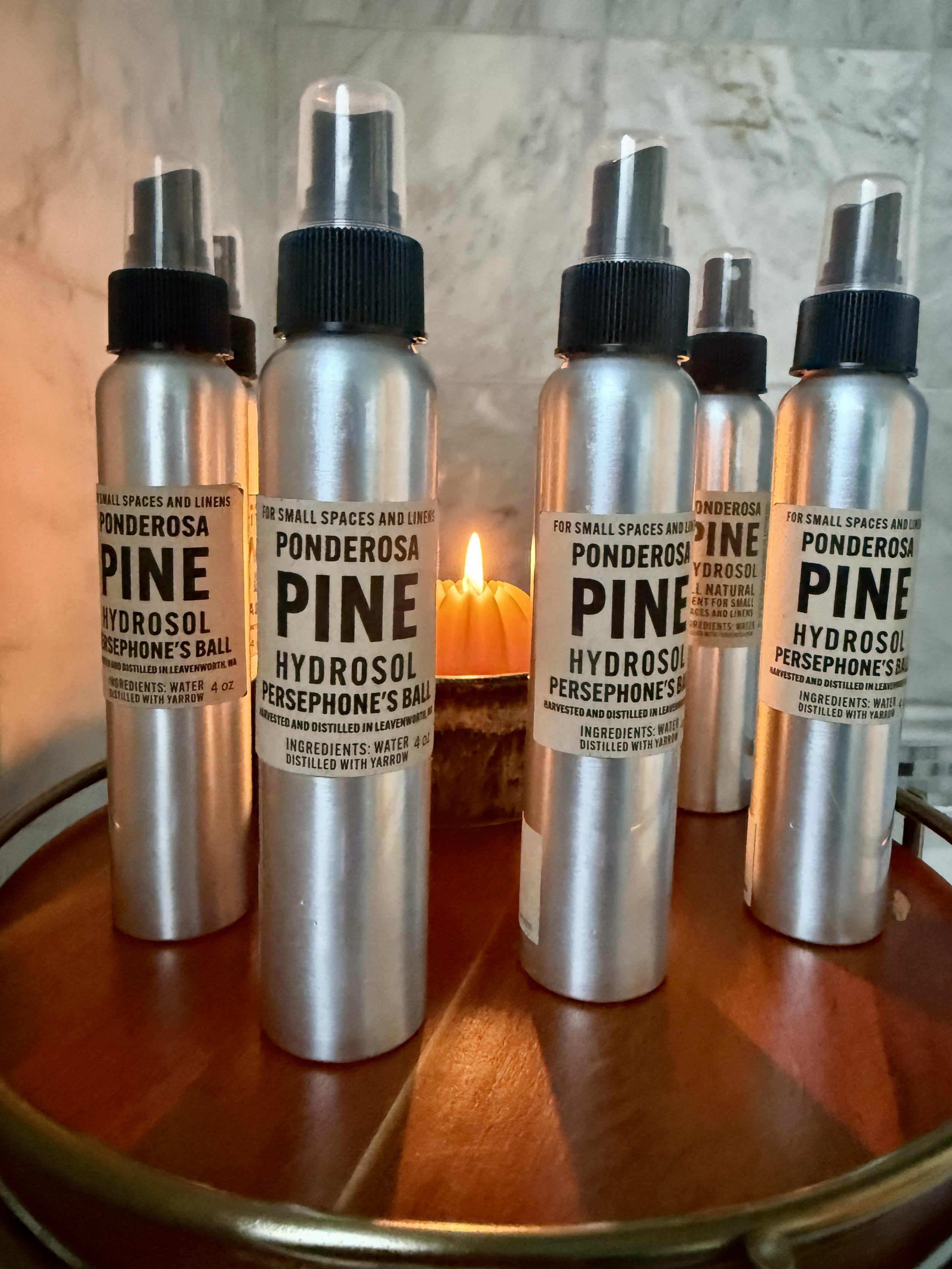 Box of 10: Ponderosa Pine 2 Ounce Hydrosol
