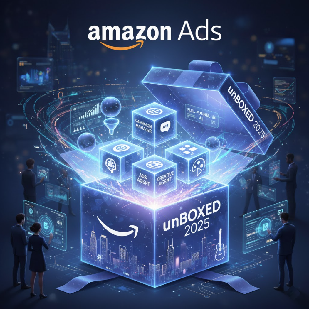 Amazon Ads Unboxed 2025: The Age of AI, Unity, and Full-Funnel Automation