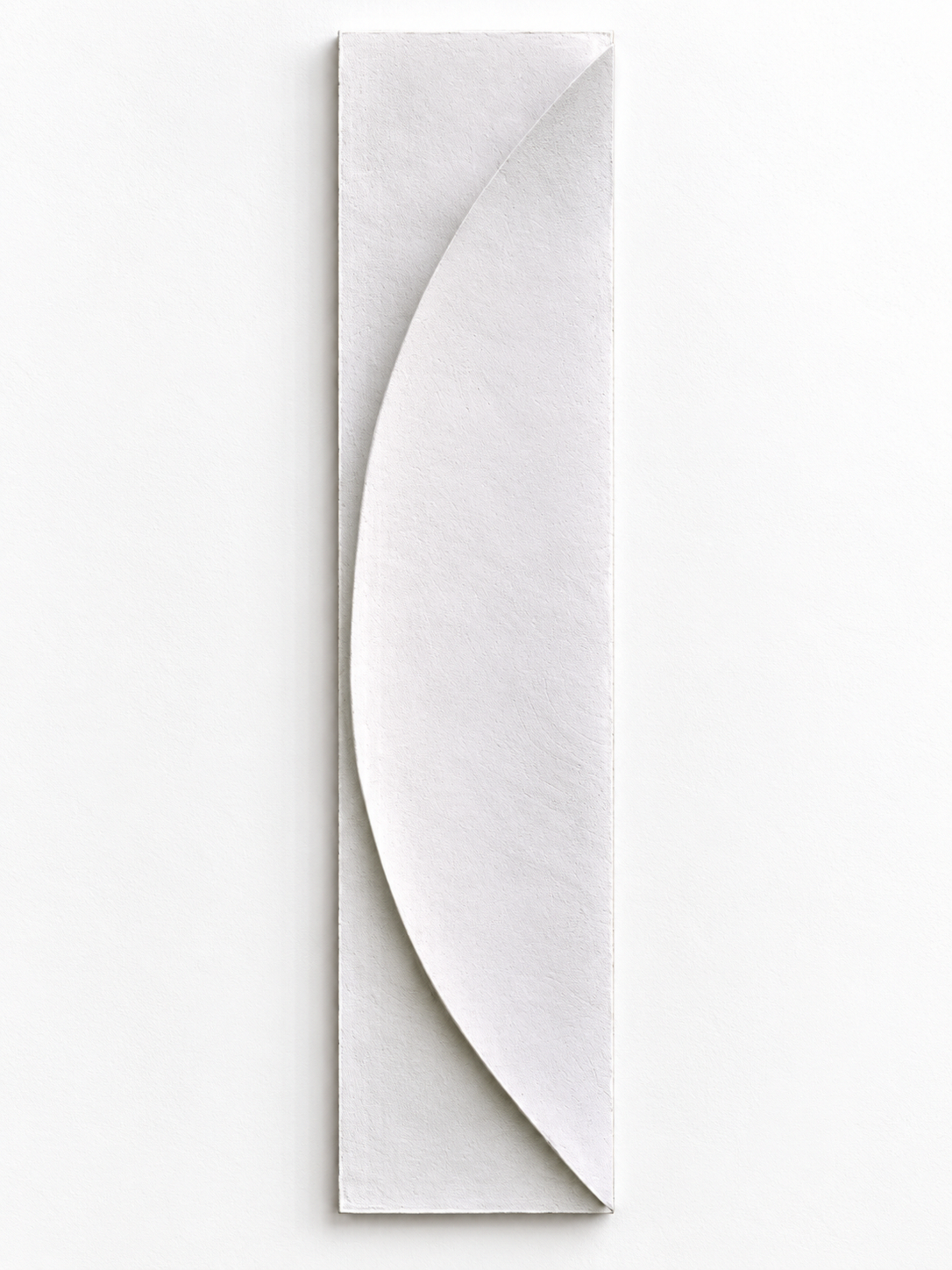 White Moon and Shellwave 2 relief shown vertically, with light defining the long curved edge.