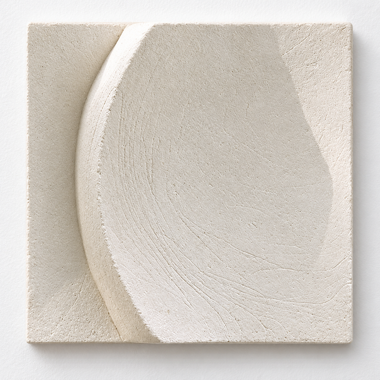White Moonphase 4 panel showing the vertical curved bowl in the opposite orientation.