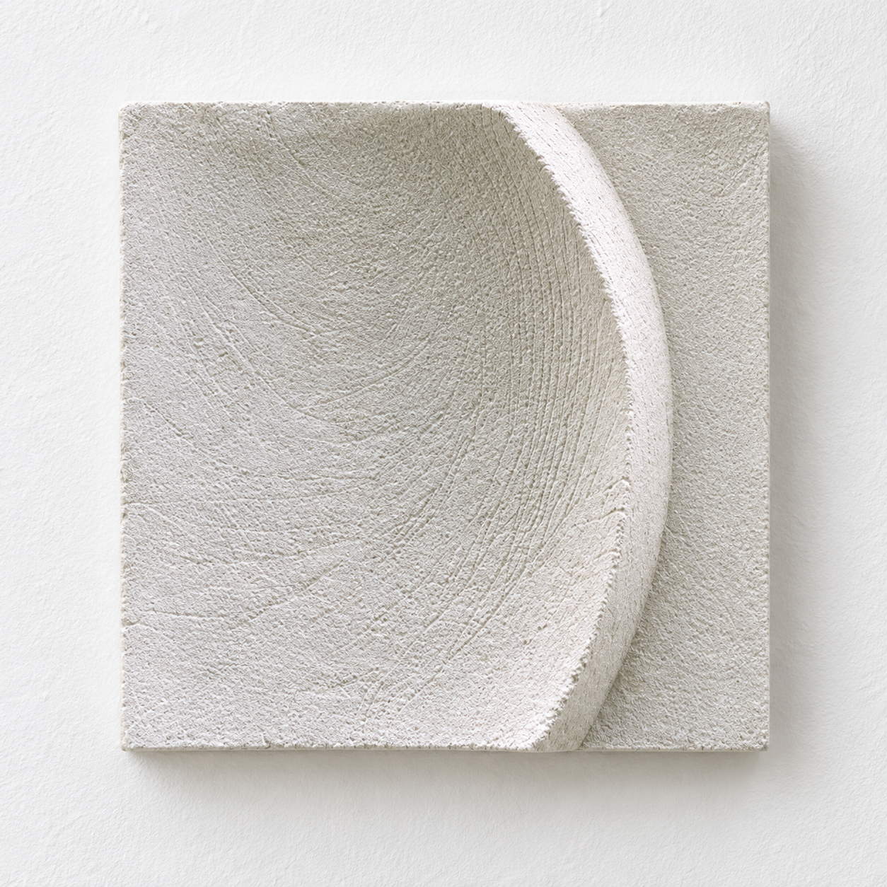 White Moonphase 4 square panel with a deep vertical curved bowl.