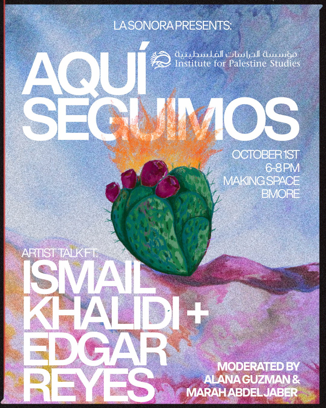 AQUÍ SEGUIMOS ARTIST TALK