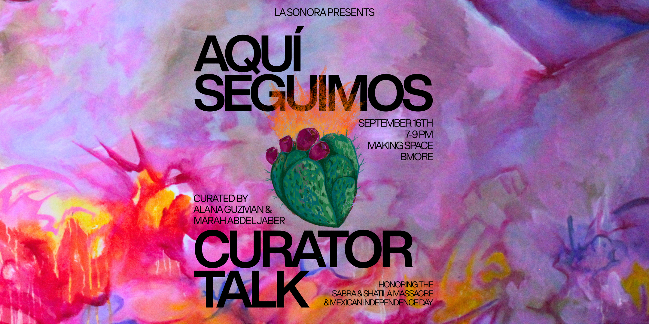 Aquí Seguimos Curator Talk