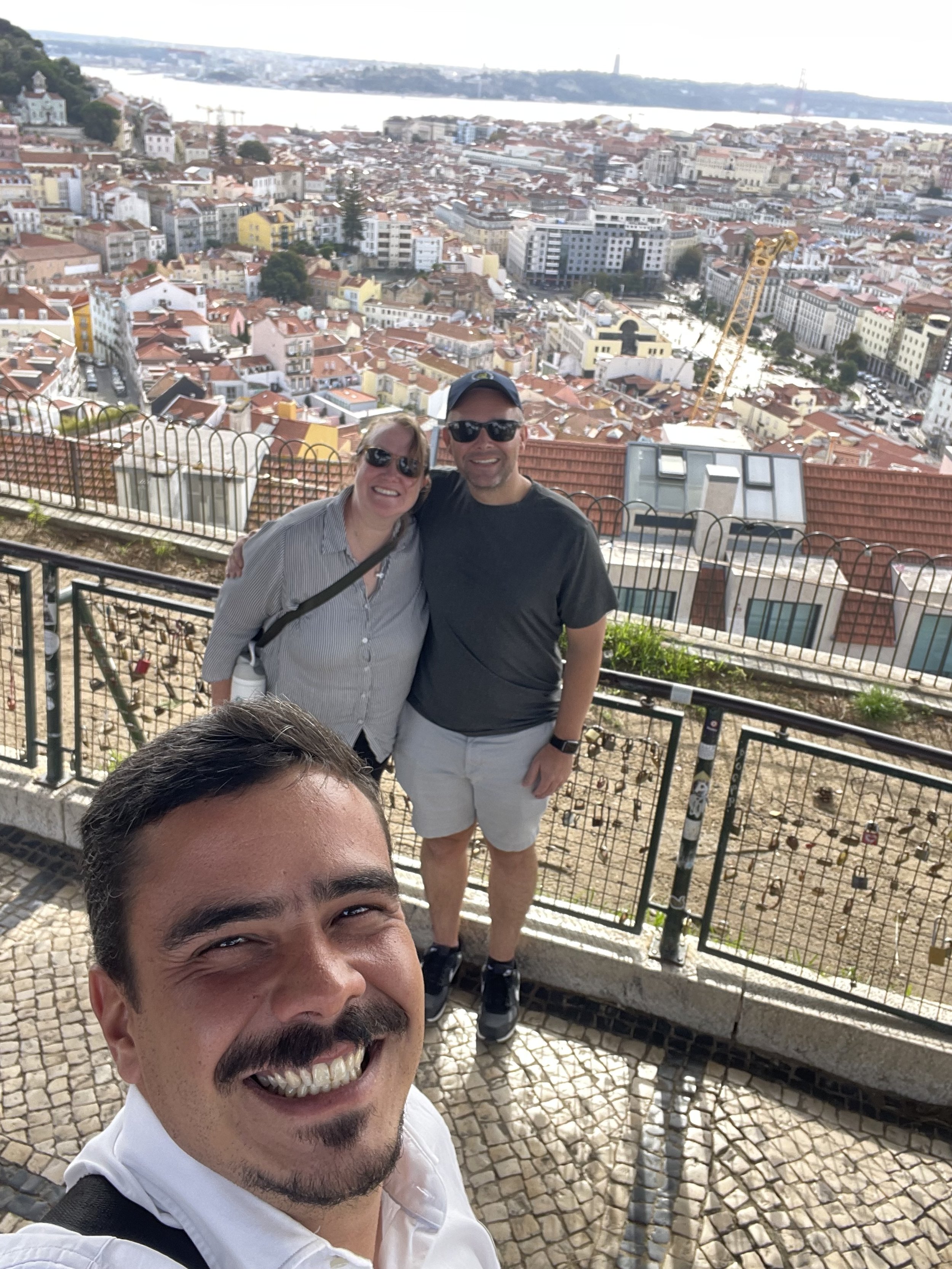  Our Portugal guide, Arthur, took us around in an electric tuk-tuk for 4 hours to see the nightlights of Lisbon. This was a great tour because the guide was so passionate about history and showed us the main sights. We also got to the front of the line to try pastéis de Belem, the most famous place to try the local custard tarts (a must-try in Portugal!) 