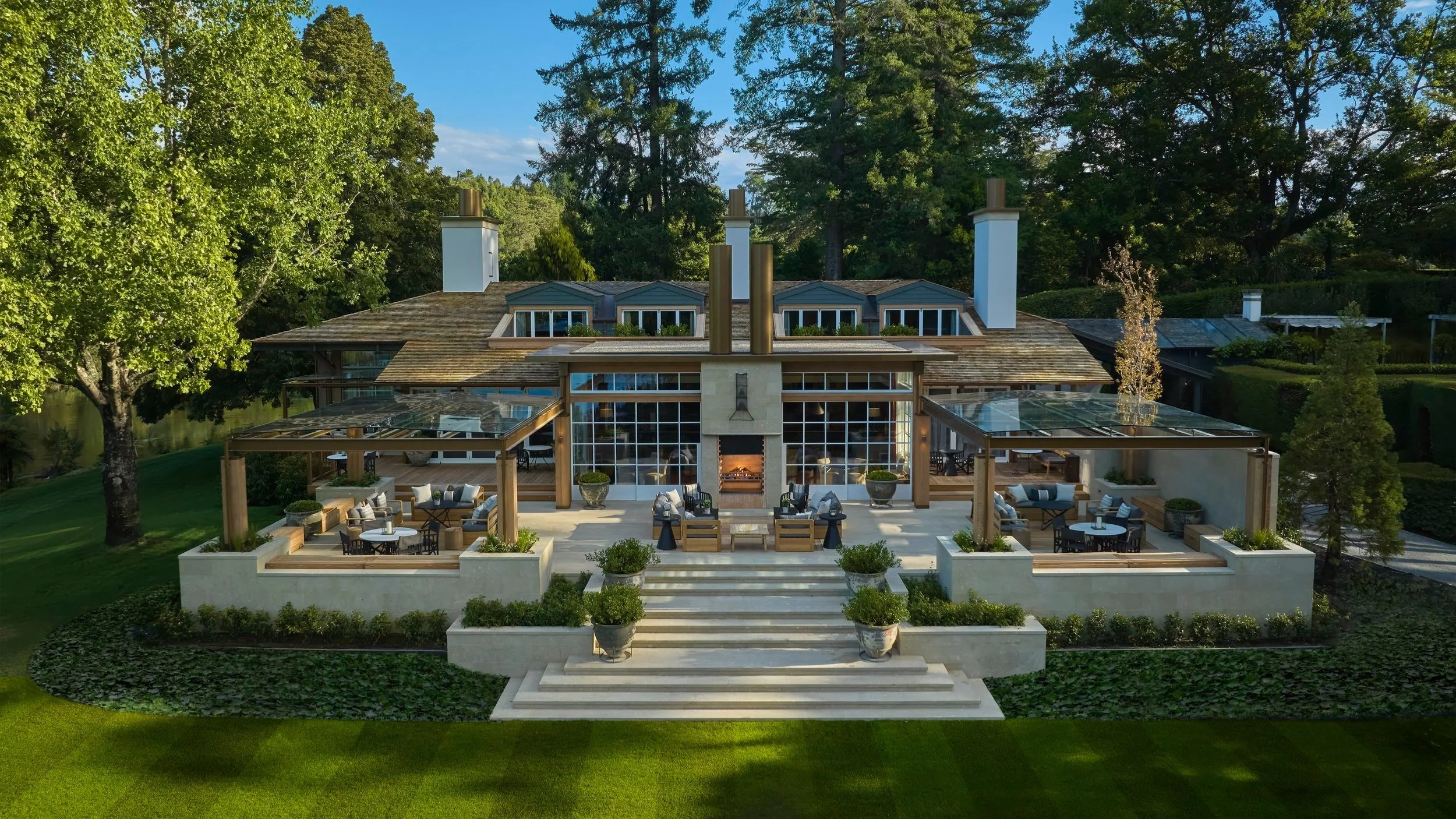  Huka lodge has been update, yet retains its rich heritage. Image source: Huka Lodge 