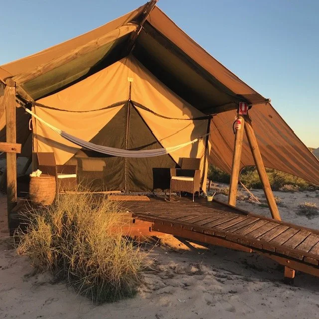  Accommodations at Sal Salis offer eco-luxury accommodations. 