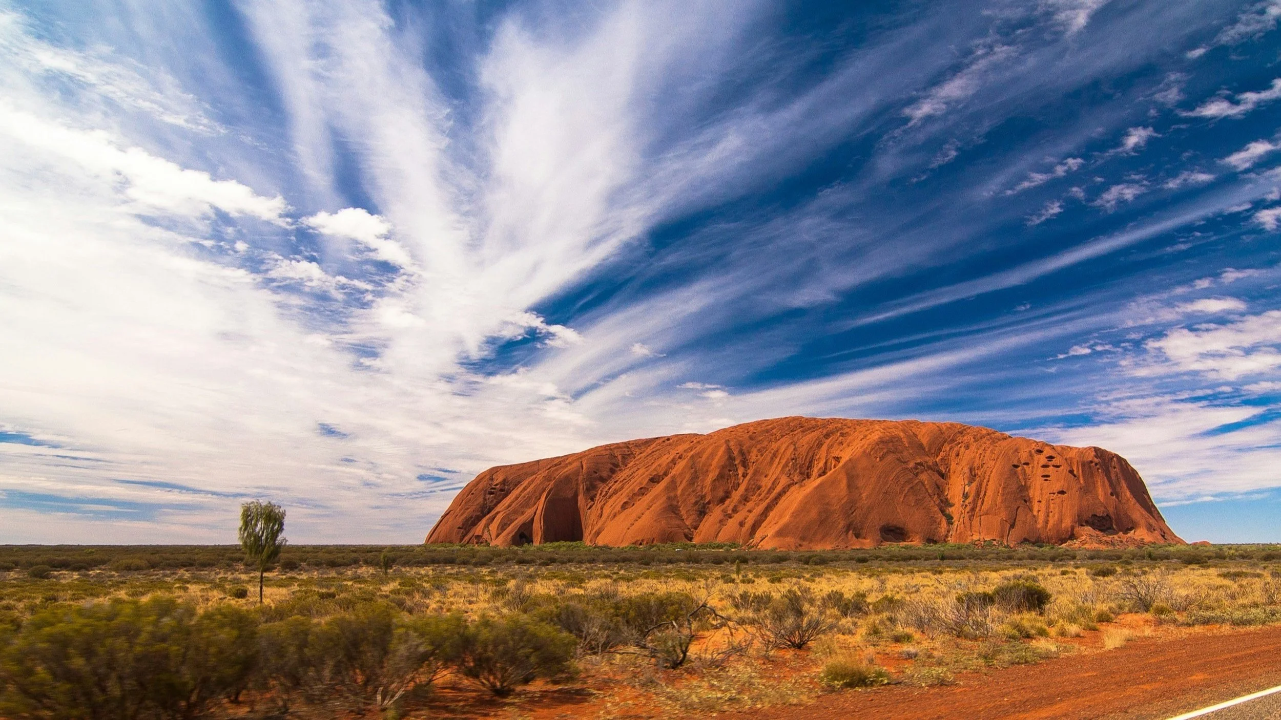  Iconic Red Center rock, Uluru.  