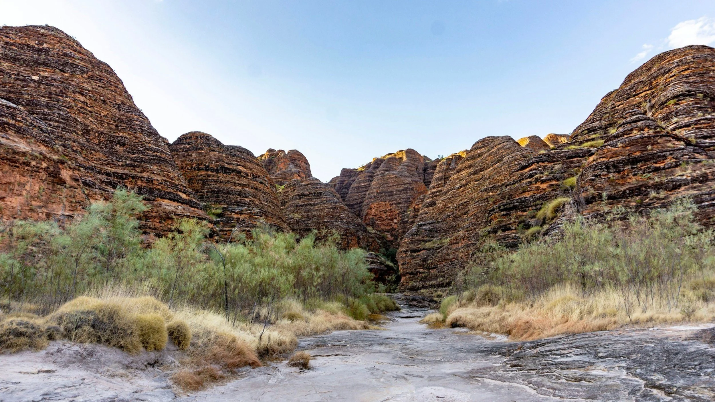  The Bungle Bungle Range in Western Australia. 