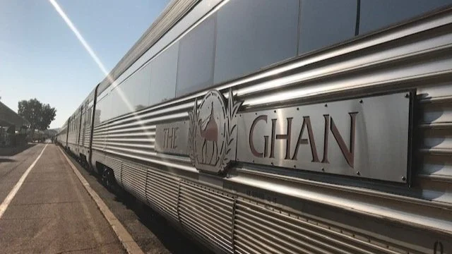  The train stretches nearly 800m in length. 