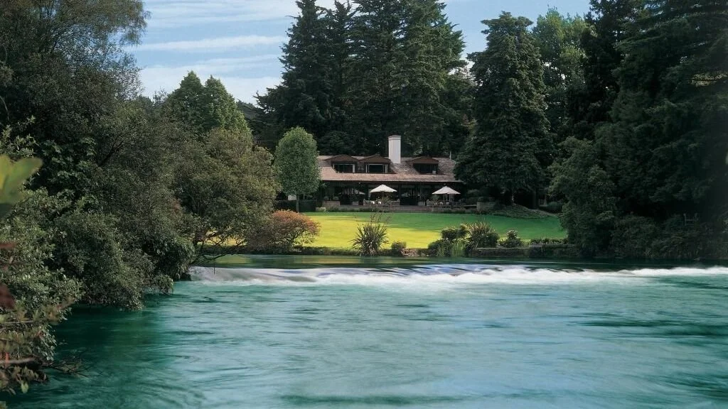  Huka Lodge in Taupo. 