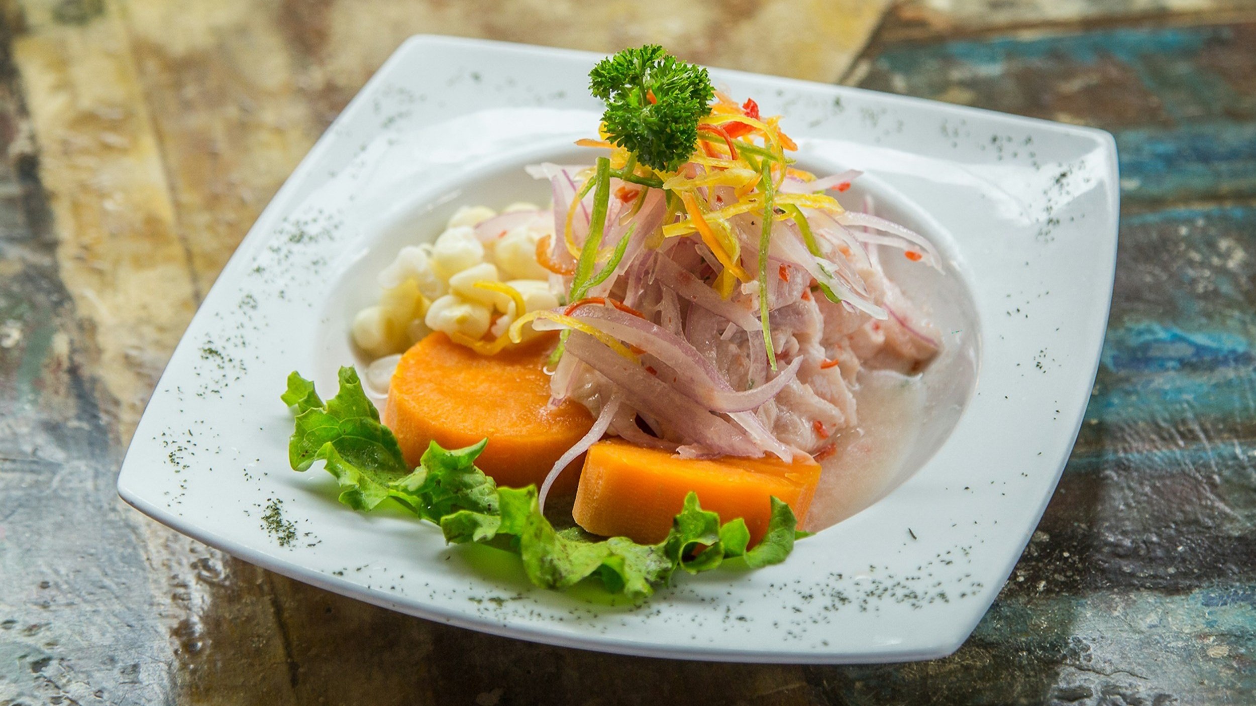  Ceviche is a must-try in Peru. 