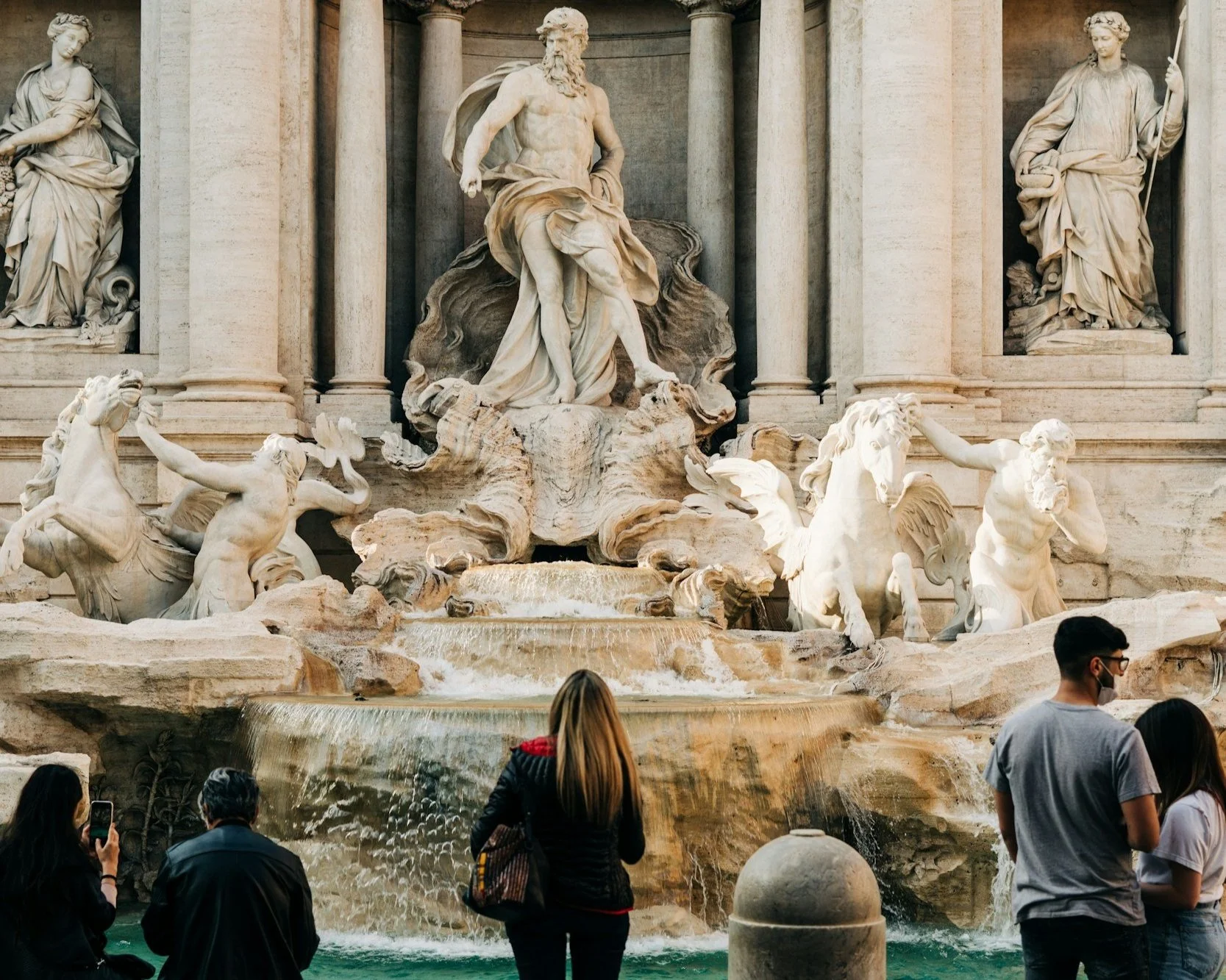 Shoulder seasons provide a better chance of getting close to iconic attractions such as the Trevi Fountain.  