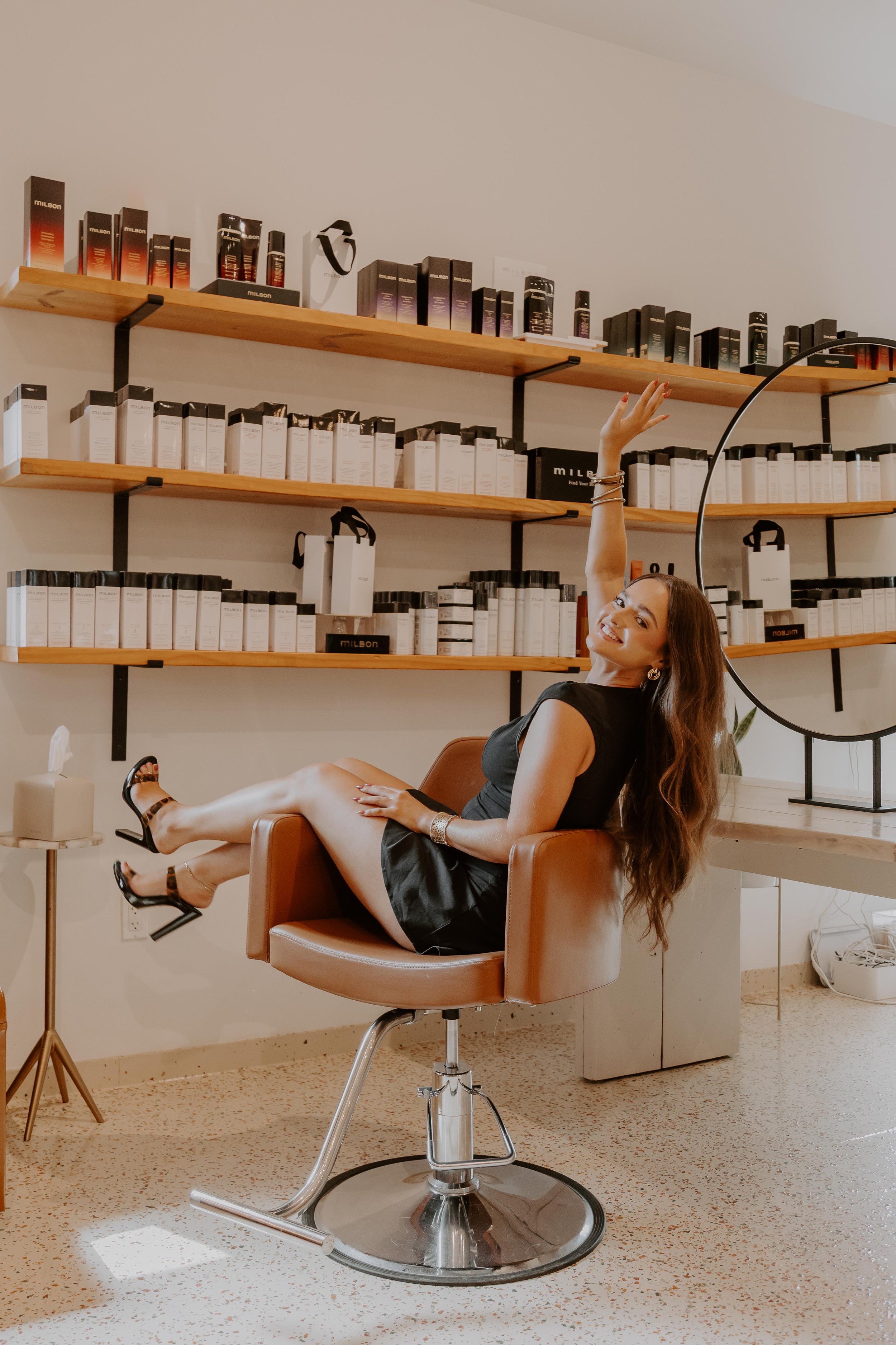 mady the hair stylist at maven hair co fort worth and aledo