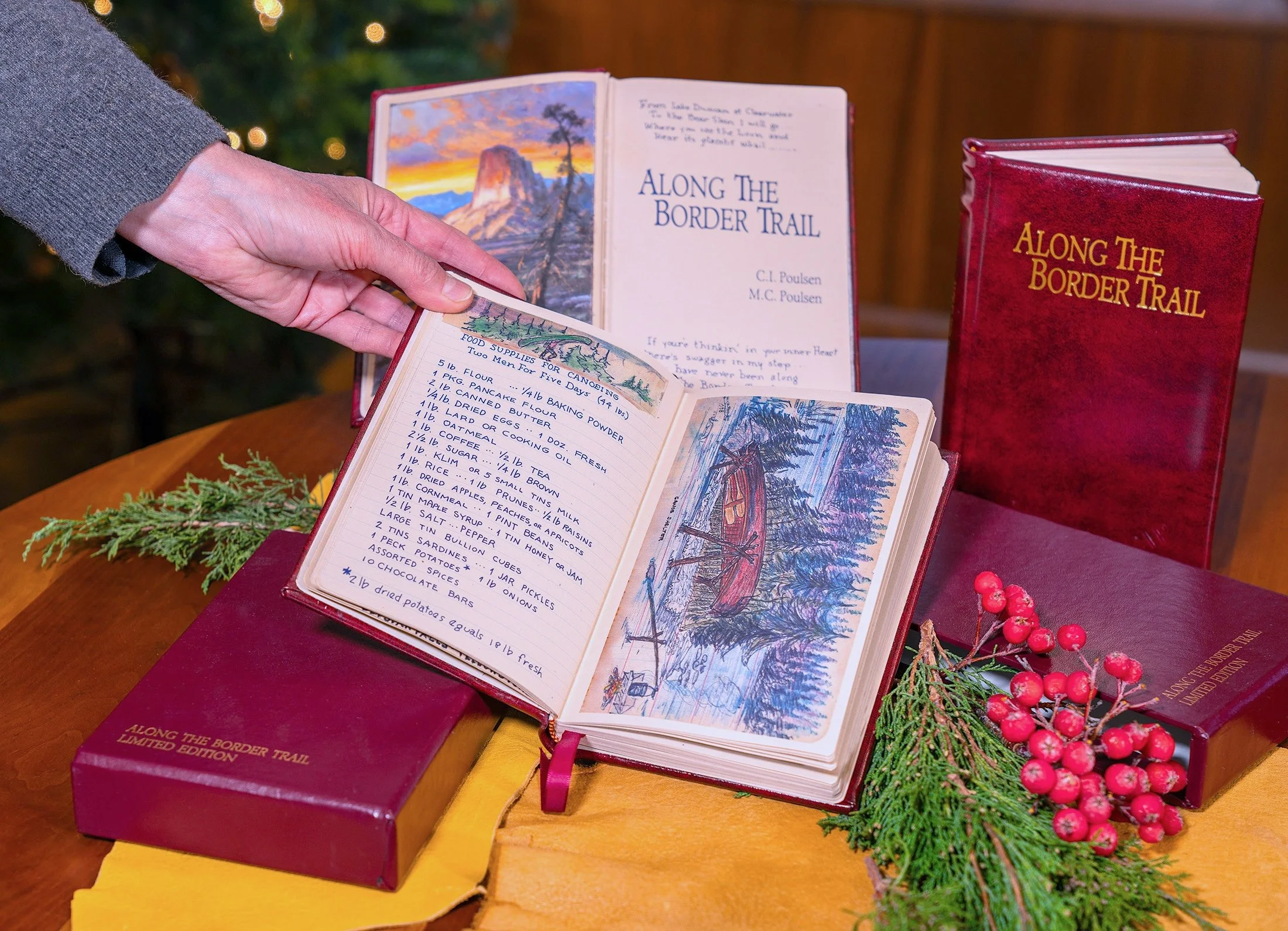 MC Poulsen Along the border TRail luxurious edition book 2024 Inside the book 5.jpeg