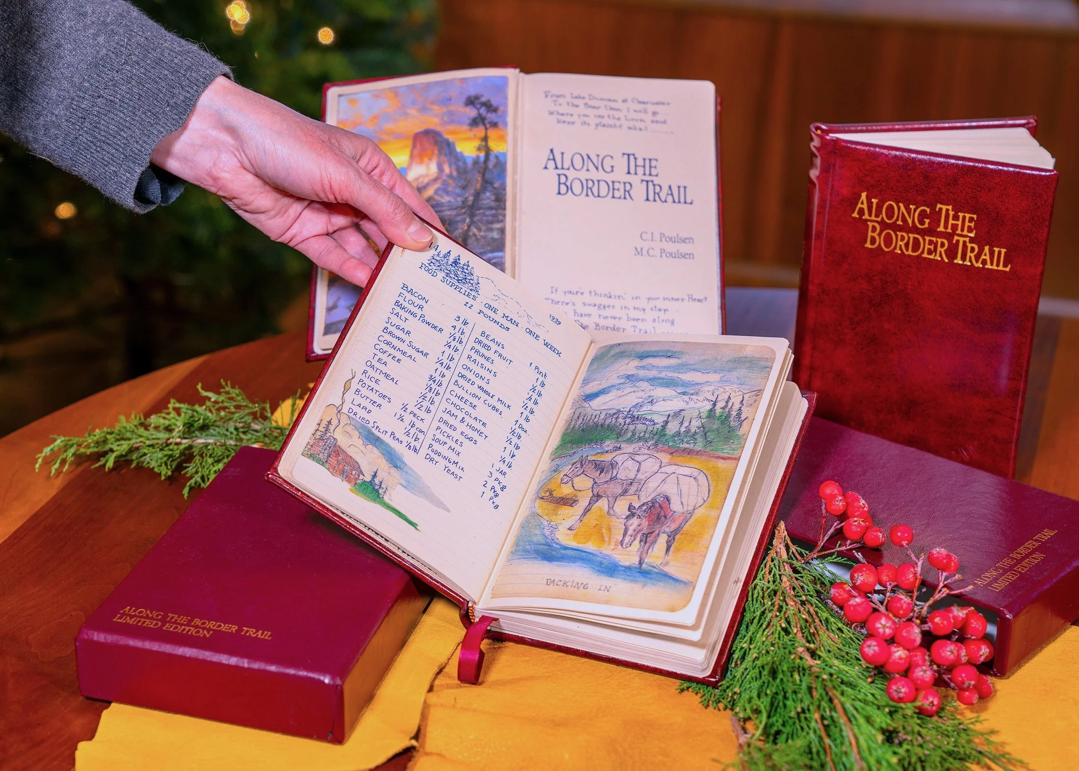 MC Poulsen Along the border TRail luxurious edition book 2024 Inside the book 6.jpeg