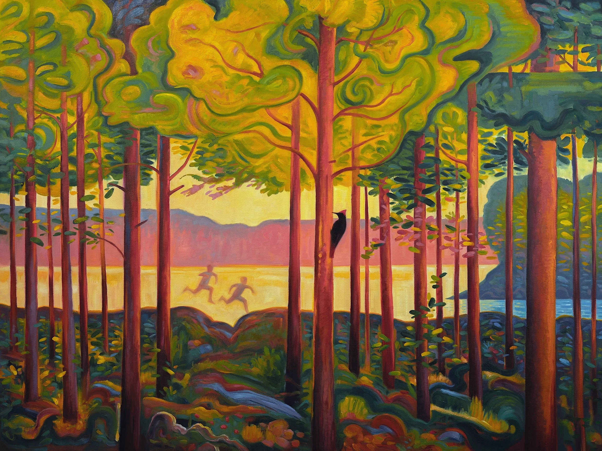 Andre von morisse Childhood 2 (oil on canvas 2024.jpeg