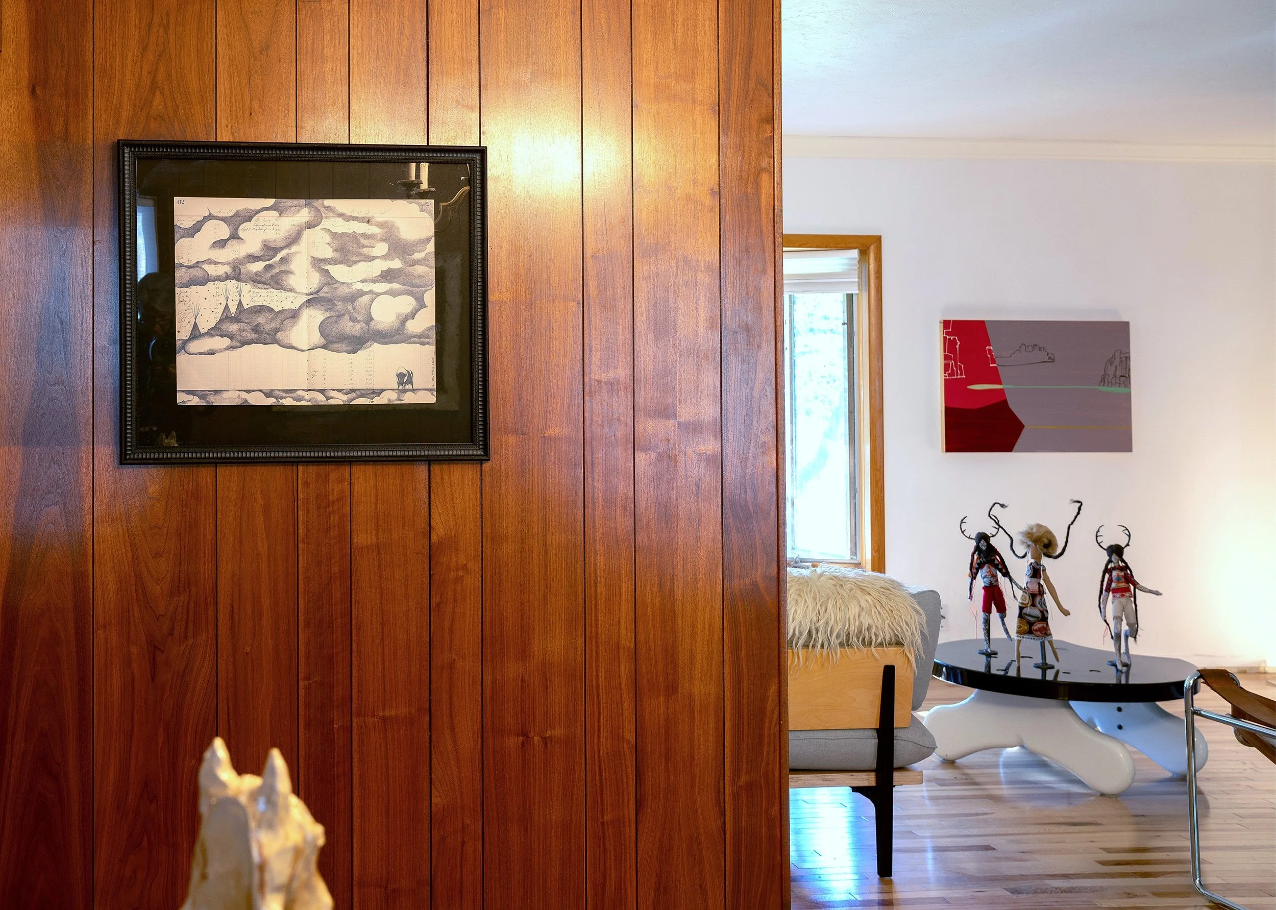Wade PAtton front, Gene Swallon Dolls and Frances Barth installation.jpeg