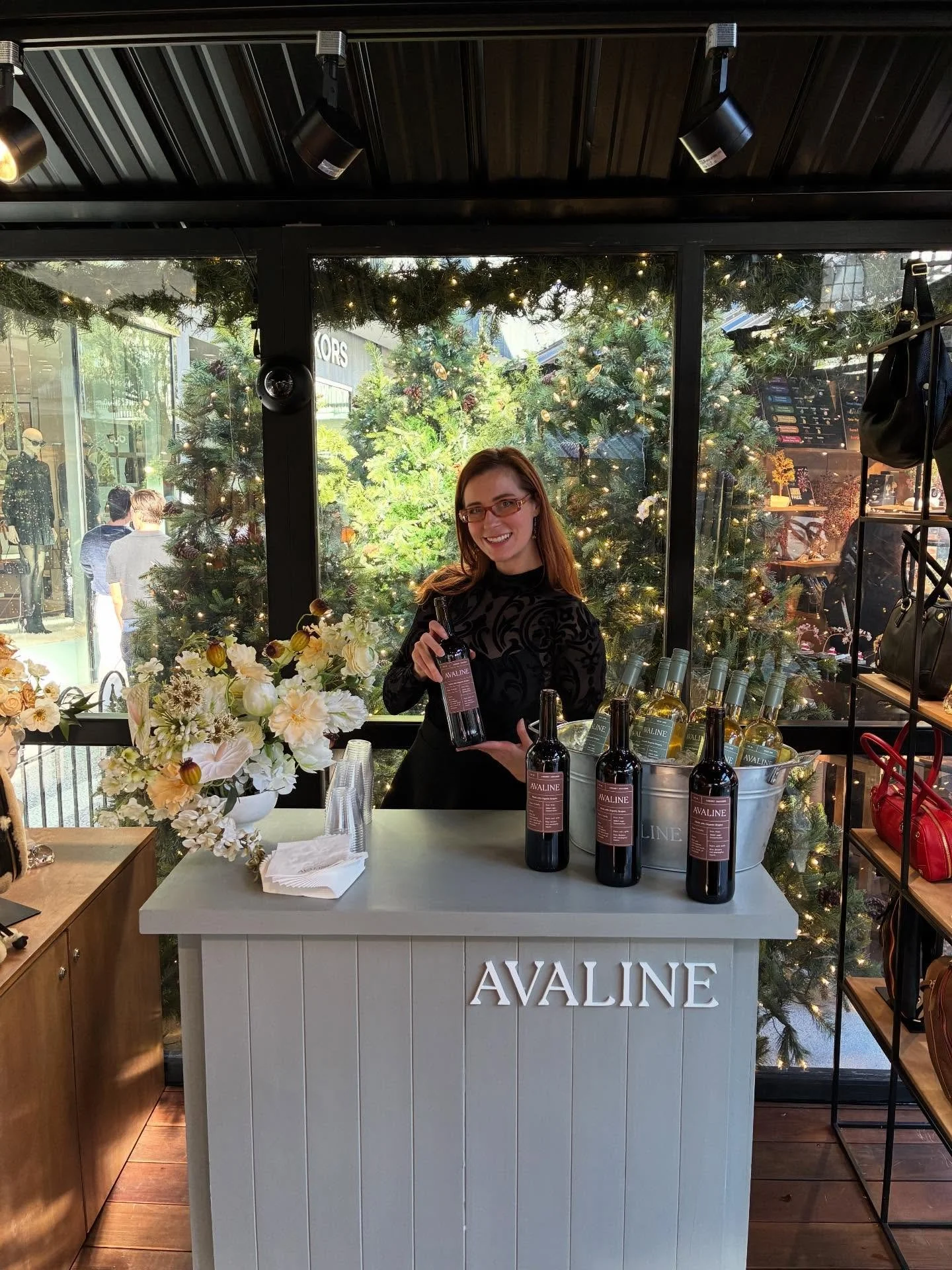 Century City Holiday pop up @hammittla @avaline