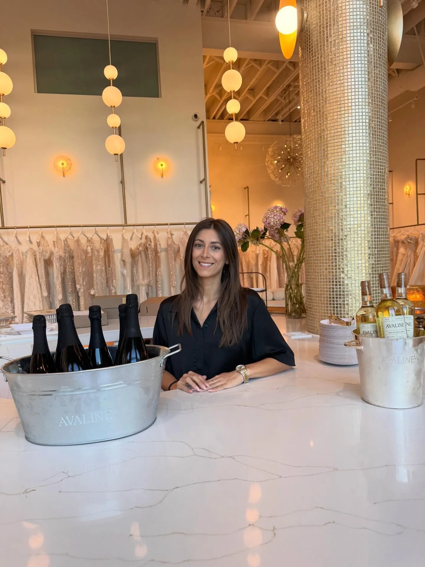 A top highlight from this year ✨

Stunning bridal pop up with @galialahav x @jimmychoo , made even more special alongside @avaline wine🥂