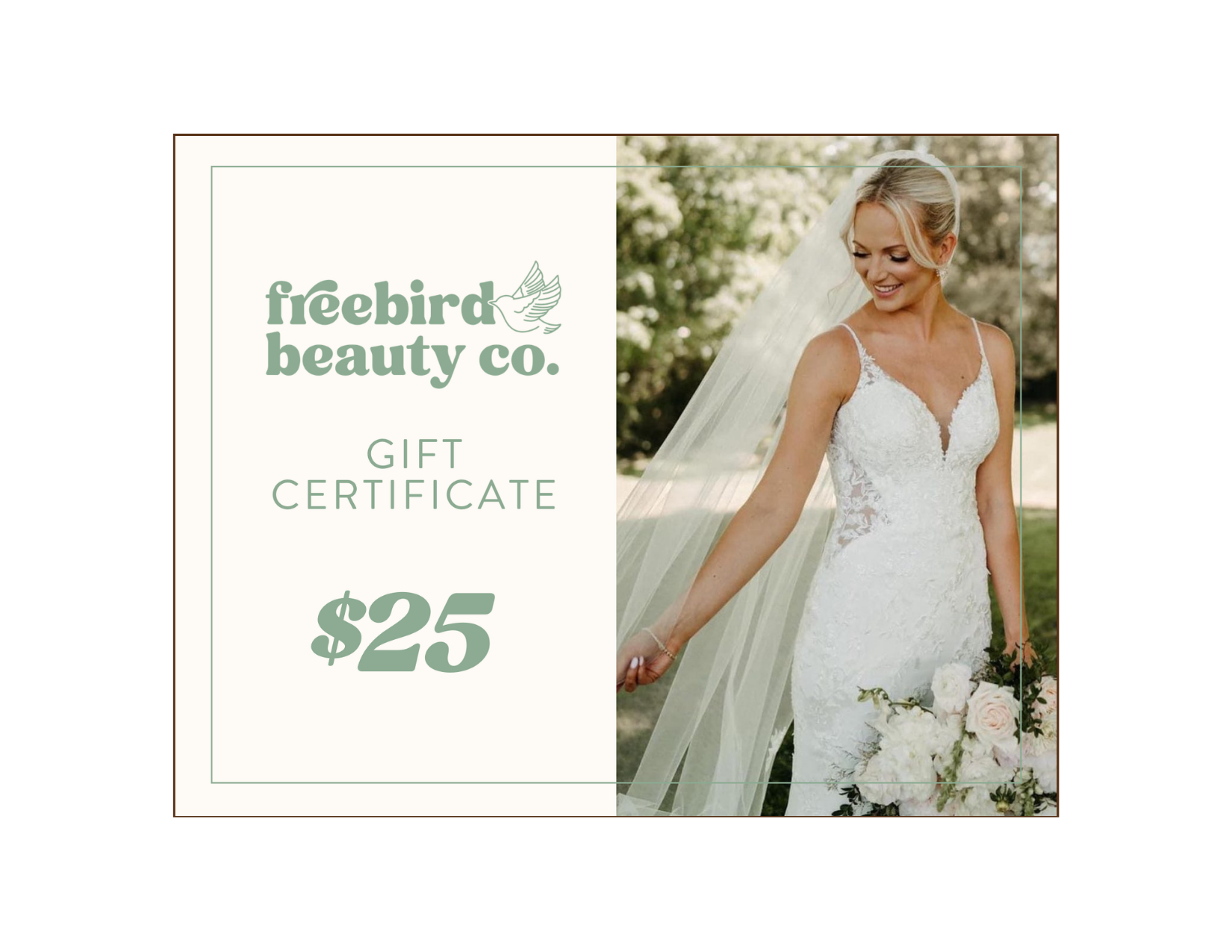 GIFT CERTIFICATE $25