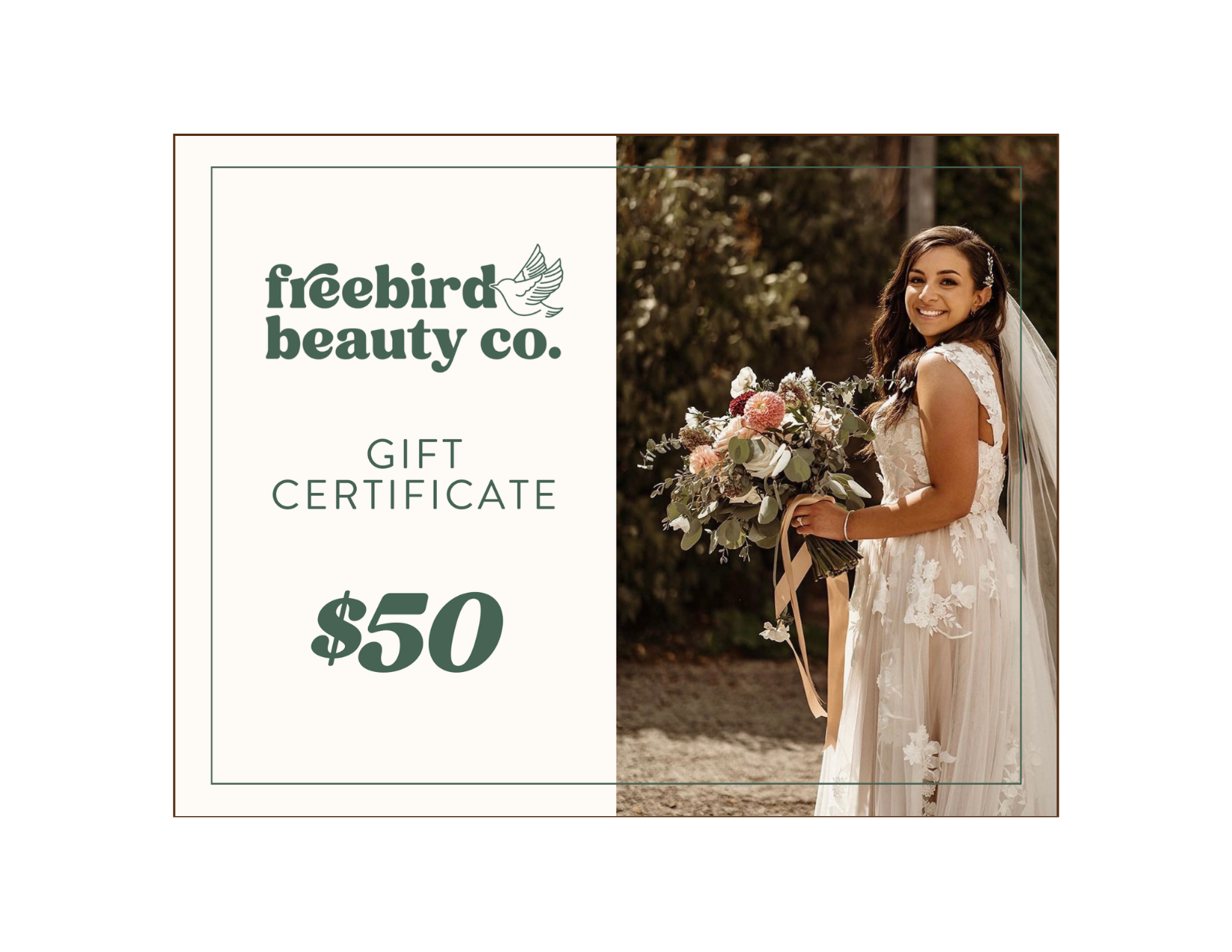 GIFT CERTIFICATE $50