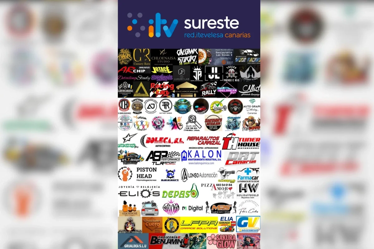 Empresas colaboradoras de Las Crucitas Arguineguín 2026, incluyendo ITV del Sureste como patrocinador destacado