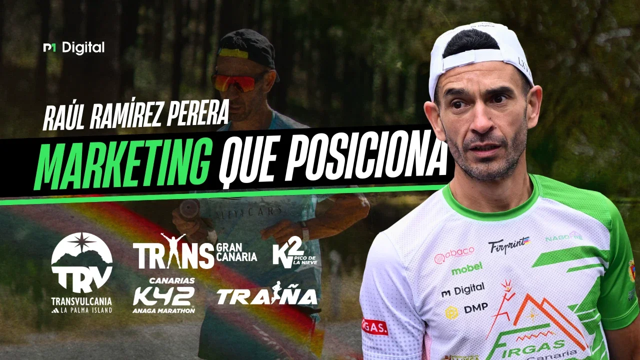 Miniatura del vídeo de YouTube en el que Marco Palacios explica cómo MP Digital convierte a Raúl Ramírez en una marca deportiva